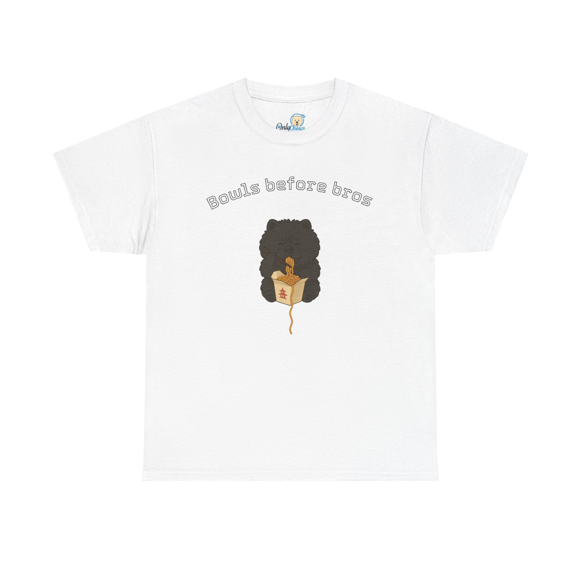 -Unisex Heavy Cotton Tee - Bowls Before Bros Black