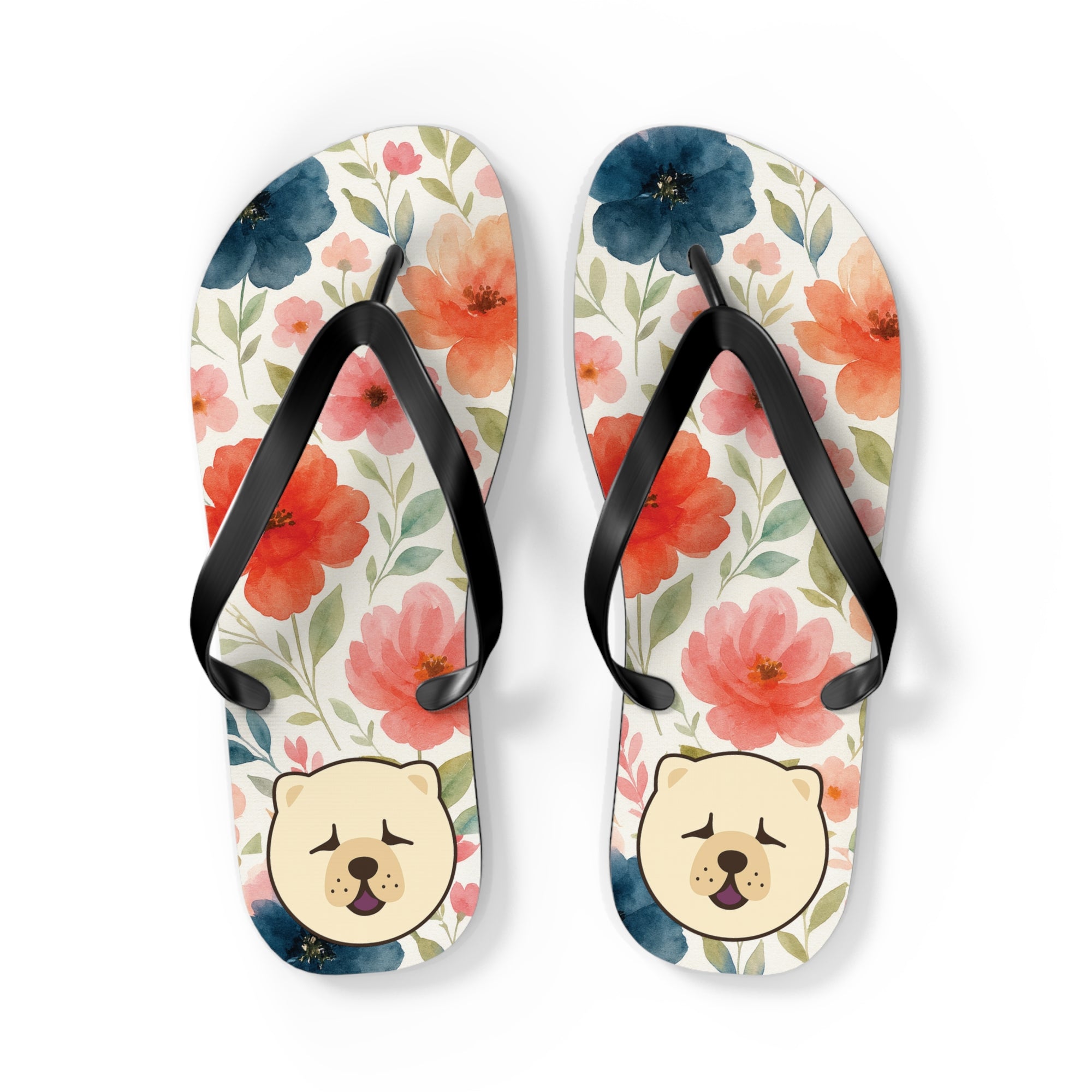Flip Flops Flower Chow Chow