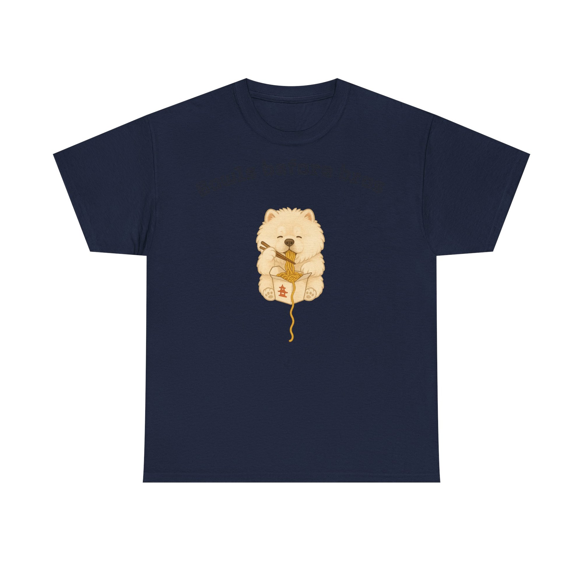 Unisex Heavy Cotton Tee - Bowls Before Bros Cream