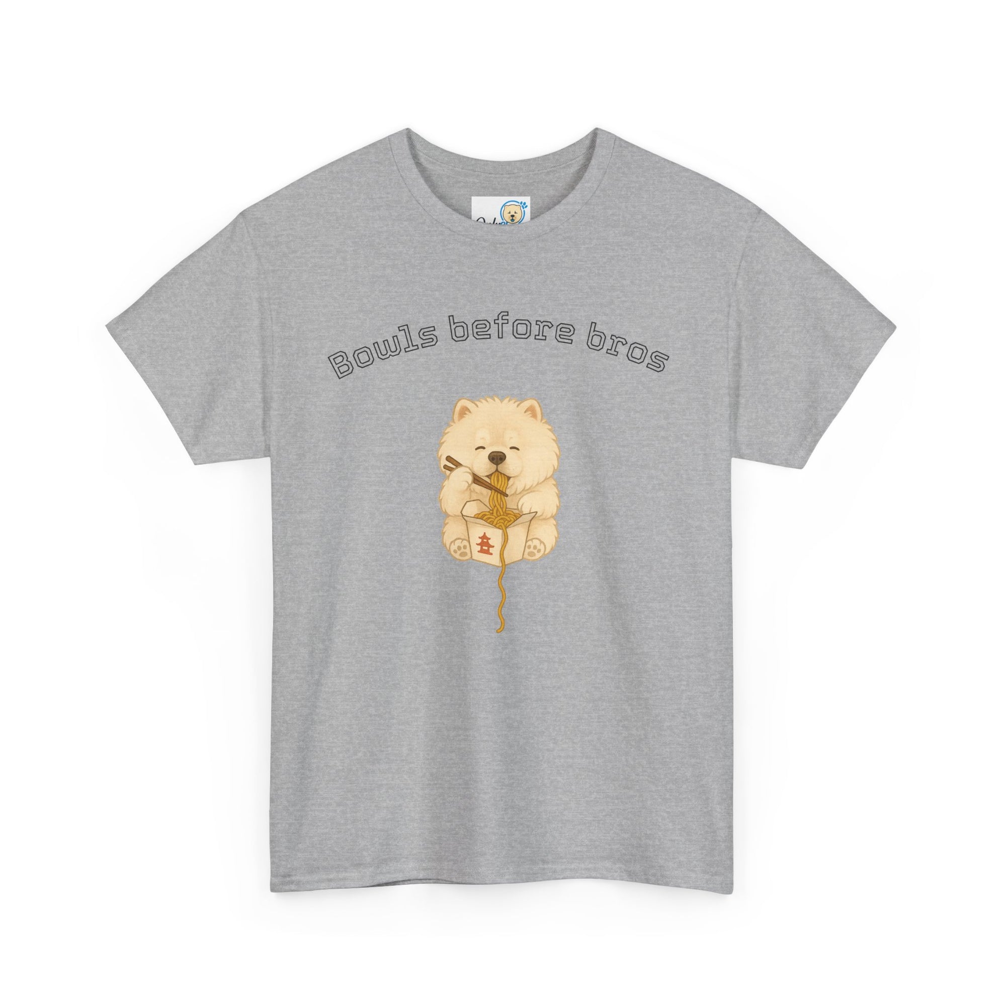 -Unisex Heavy Cotton Tee - Bowls Before Bros cream