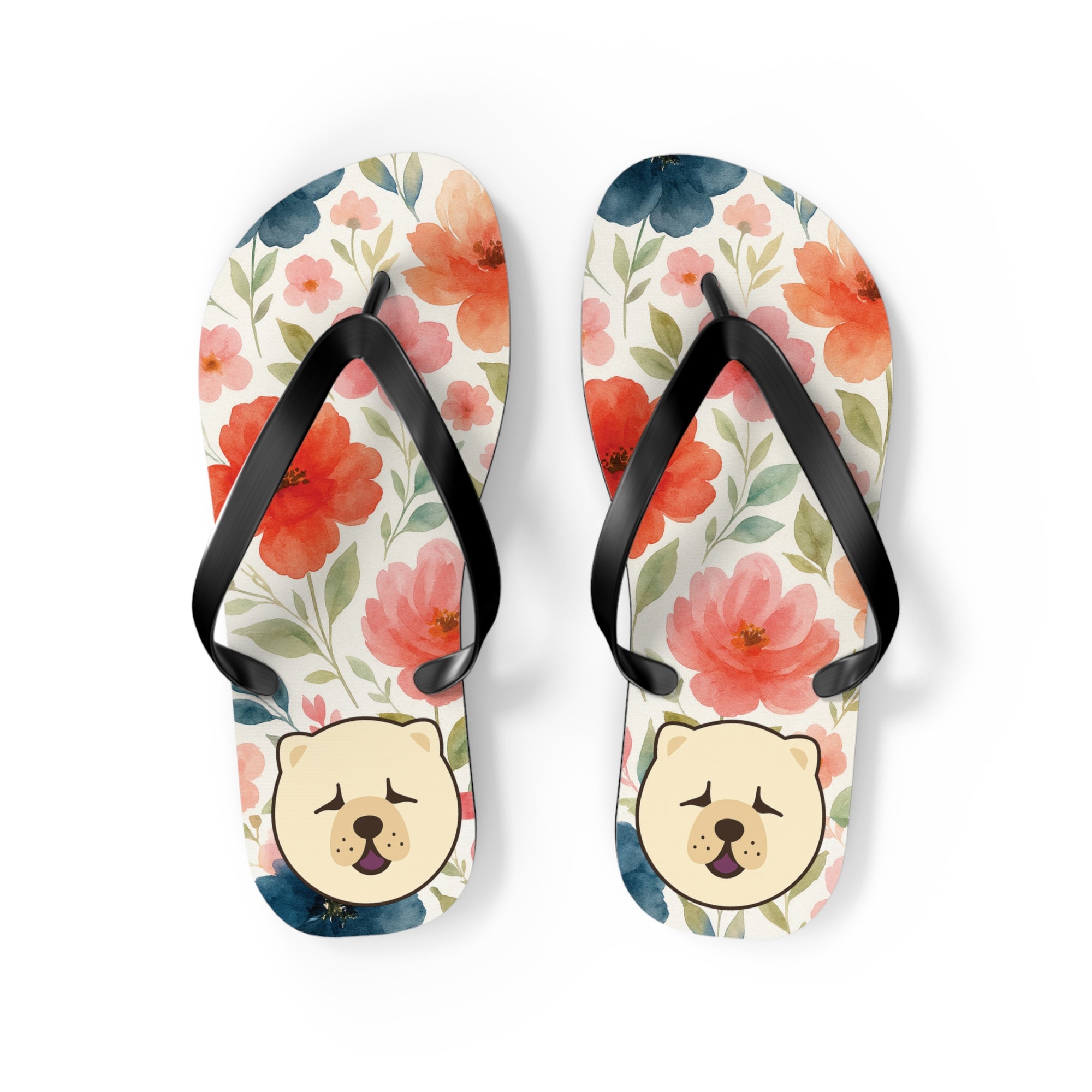 Flip Flops Flower Chow Chow
