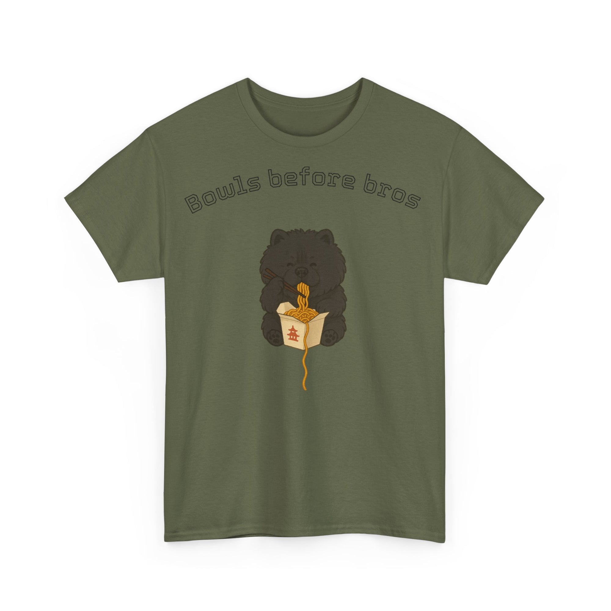 Unisex Heavy Cotton Tee - Bowls Before Bros Black