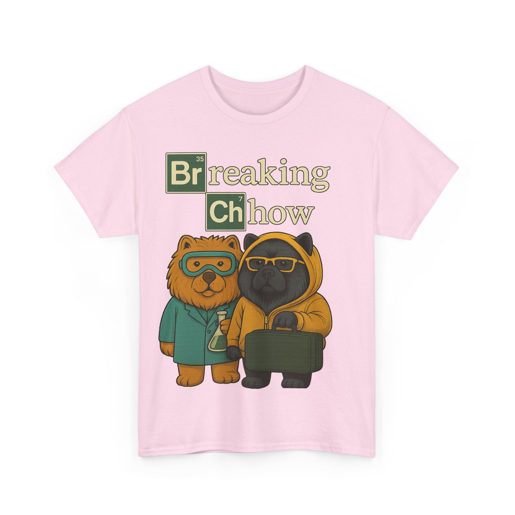 Unisex Heavy Cotton Tee - Chows in Lab