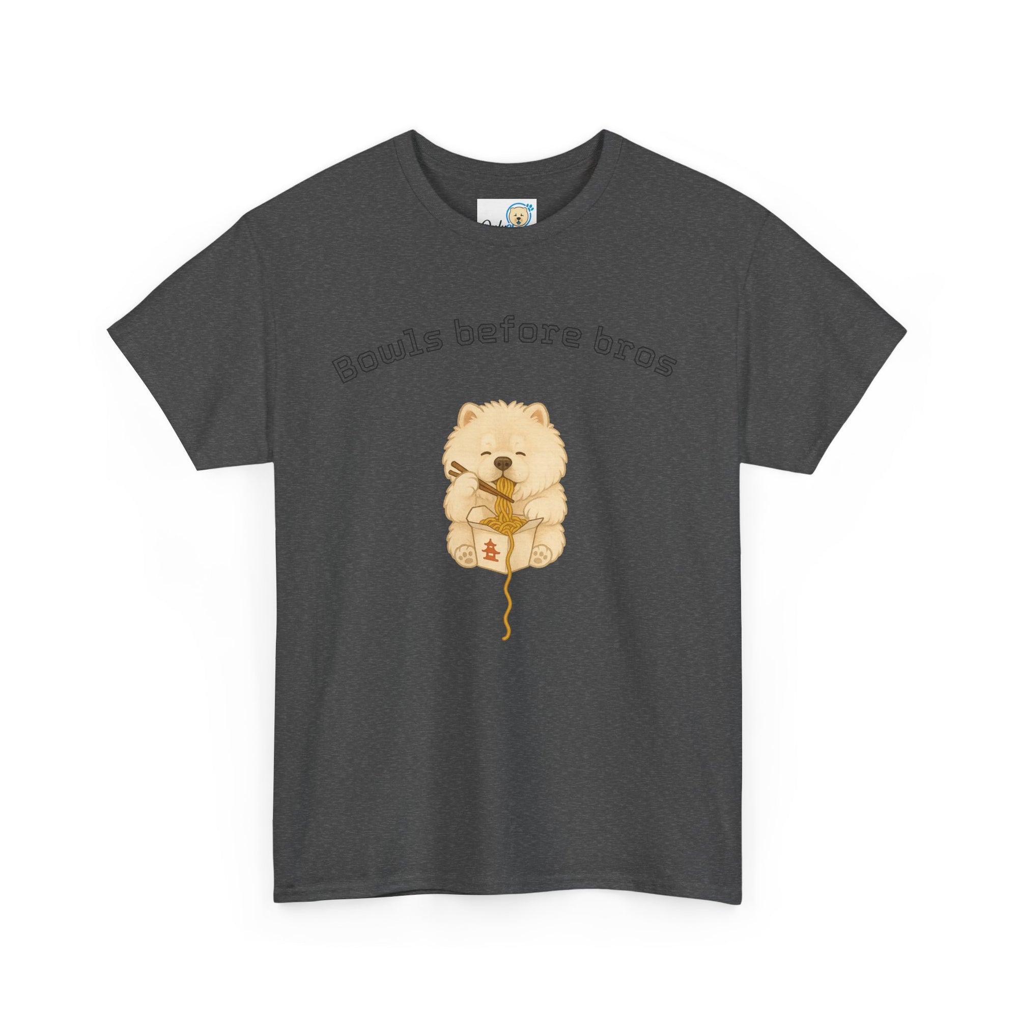 -Unisex Heavy Cotton Tee - Bowls Before Bros cream