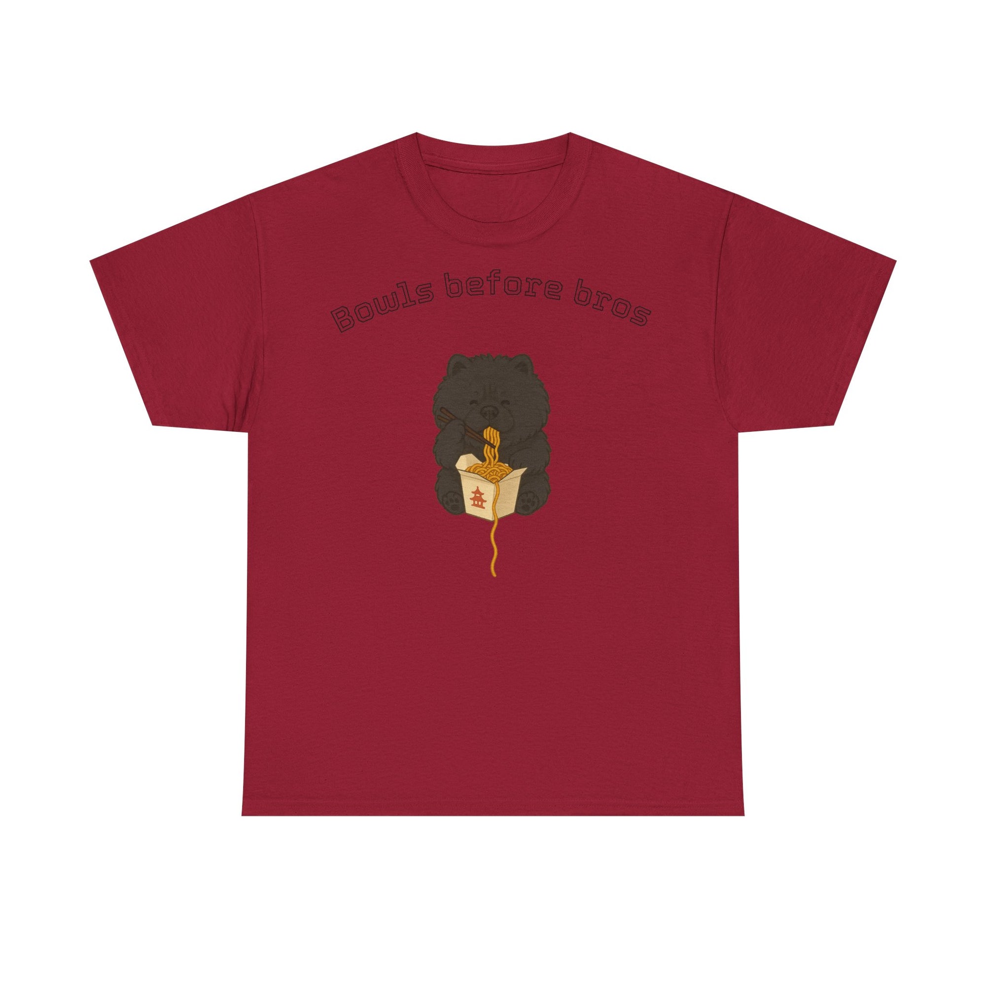 Unisex Heavy Cotton Tee - Bowls Before Bros Black