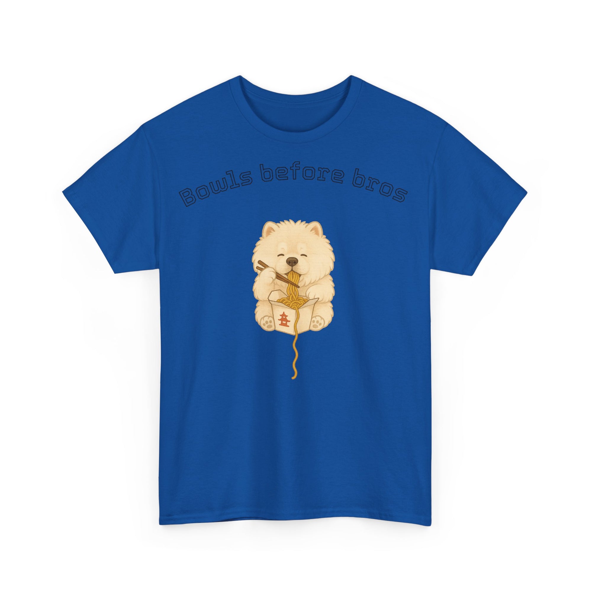 Unisex Heavy Cotton Tee - Bowls Before Bros Cream
