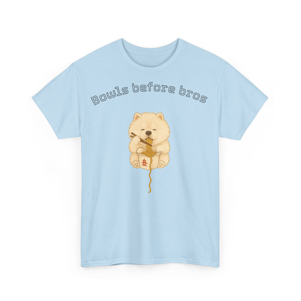 Unisex Heavy Cotton Tee - Bowls Before Bros Cream