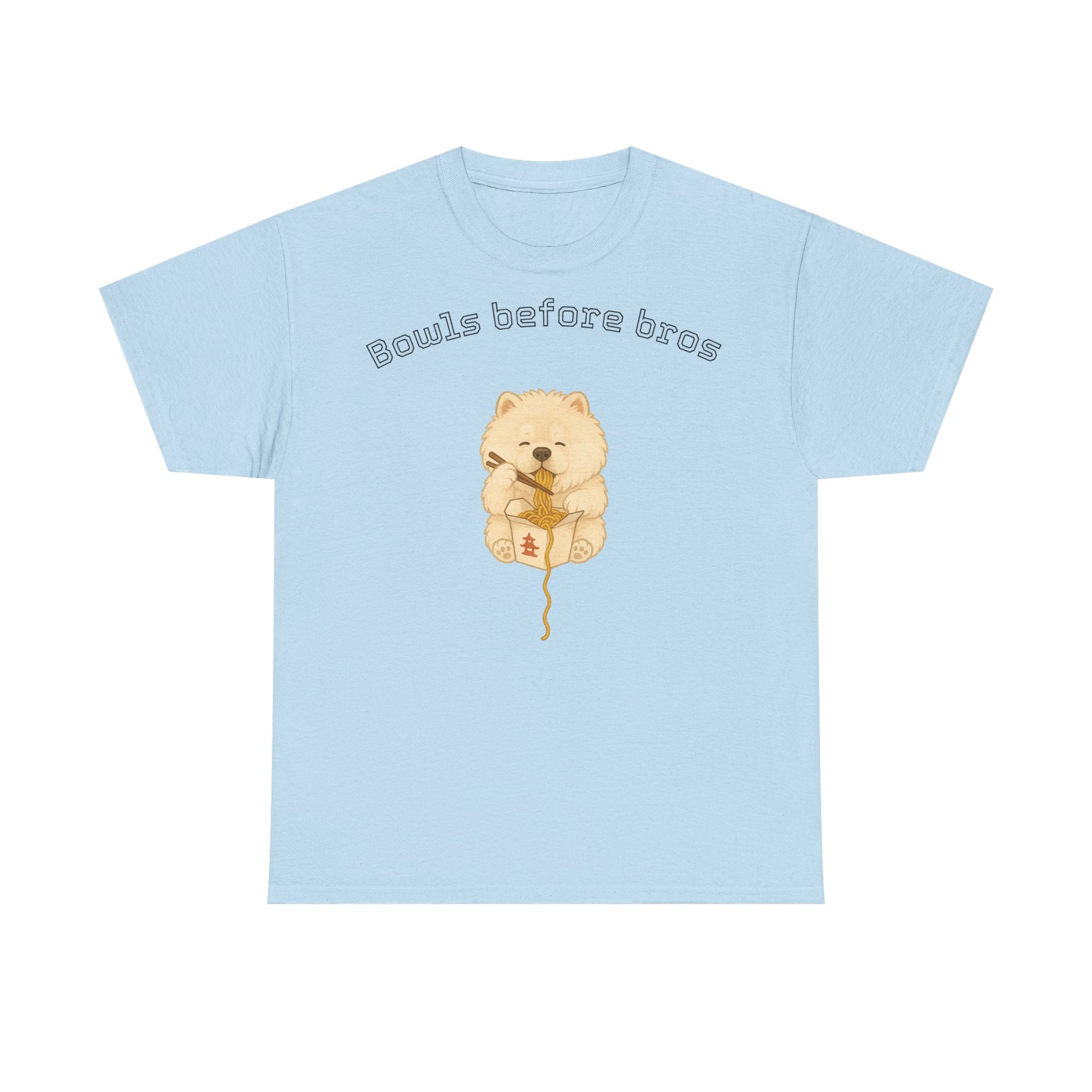 Unisex Heavy Cotton Tee - Bowls Before Bros Cream