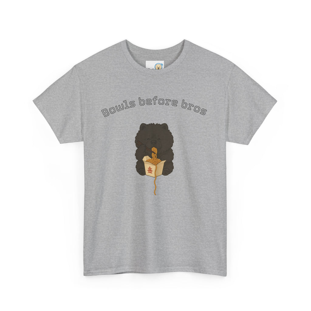 -Unisex Heavy Cotton Tee - Bowls Before Bros Black
