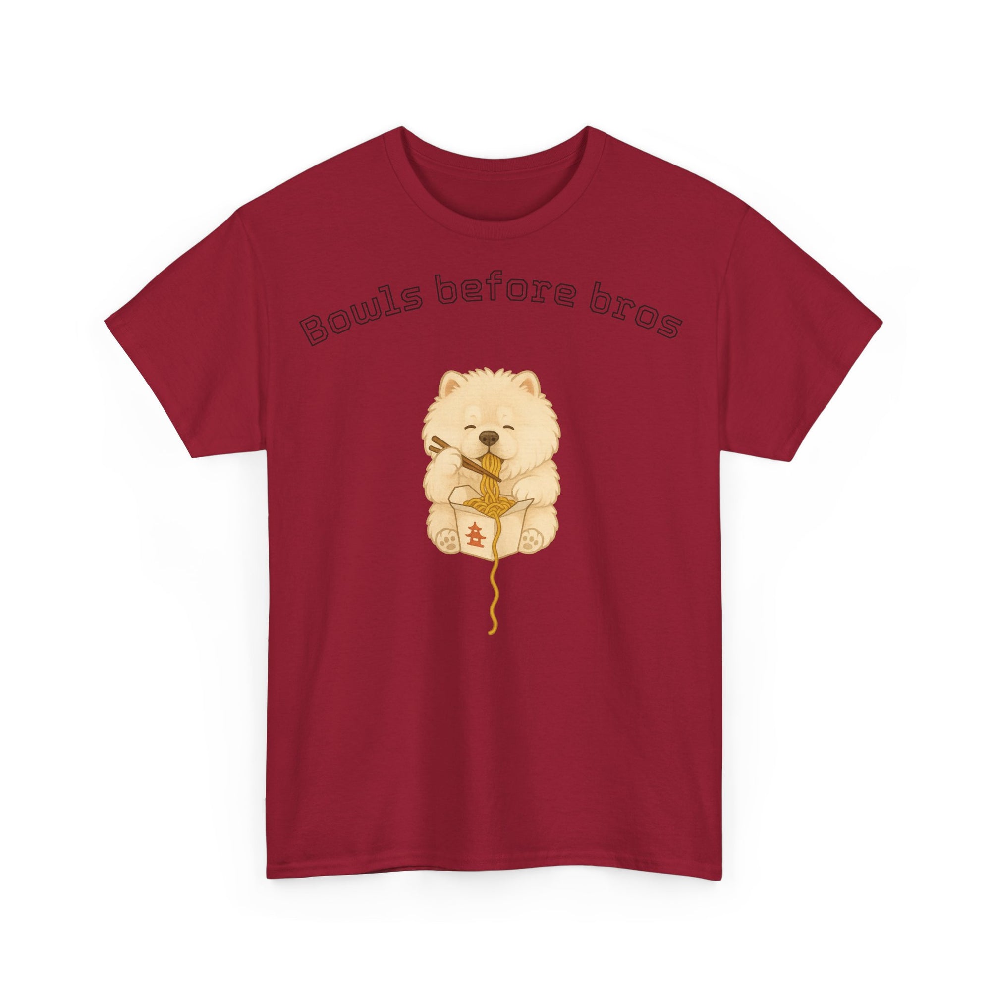 Unisex Heavy Cotton Tee - Bowls Before Bros Cream