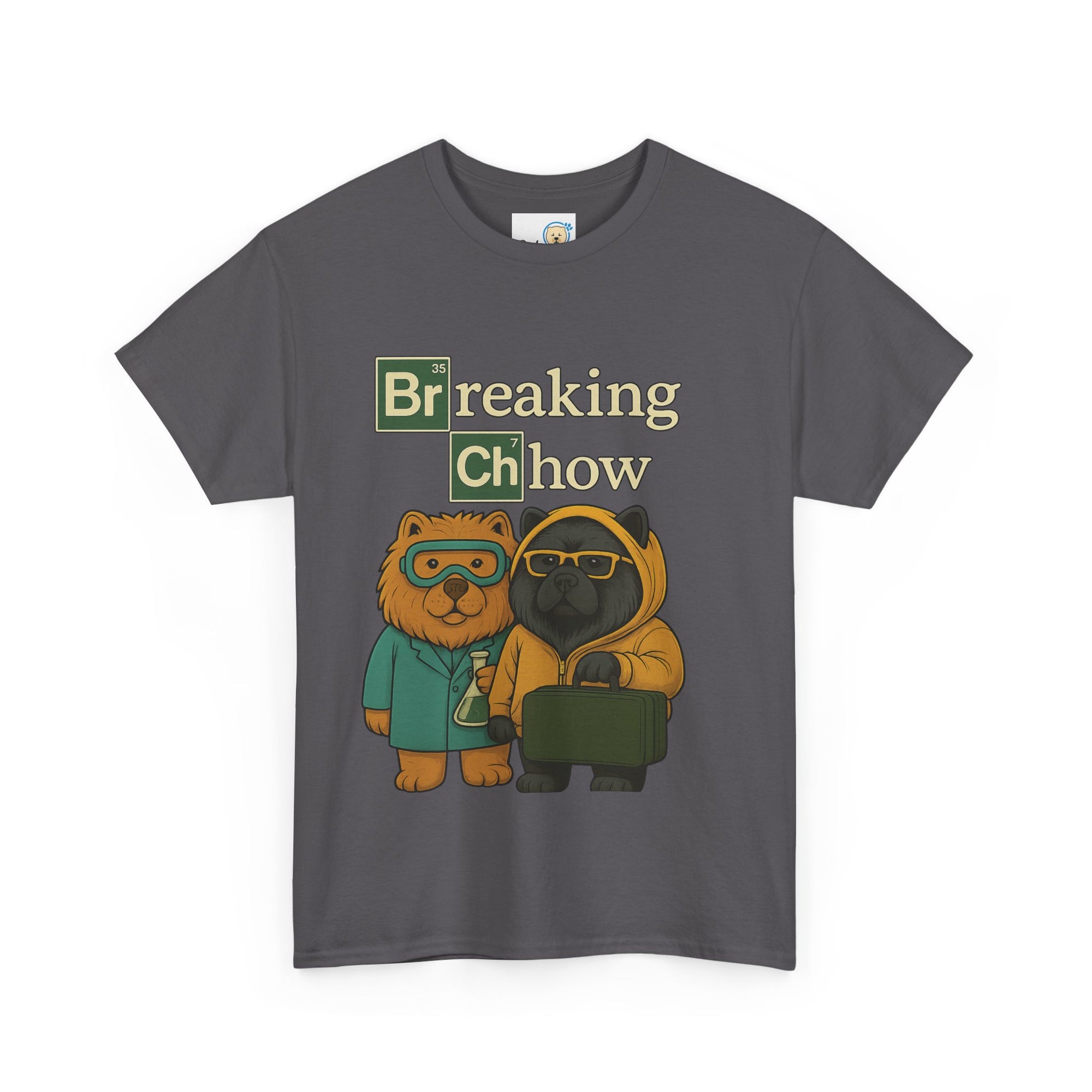 -Unisex Heavy Cotton Tee - Chows in Lab