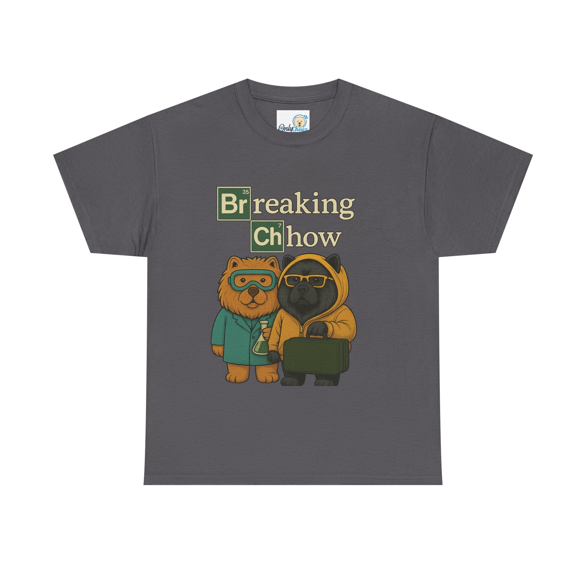 -Unisex Heavy Cotton Tee - Chows in Lab