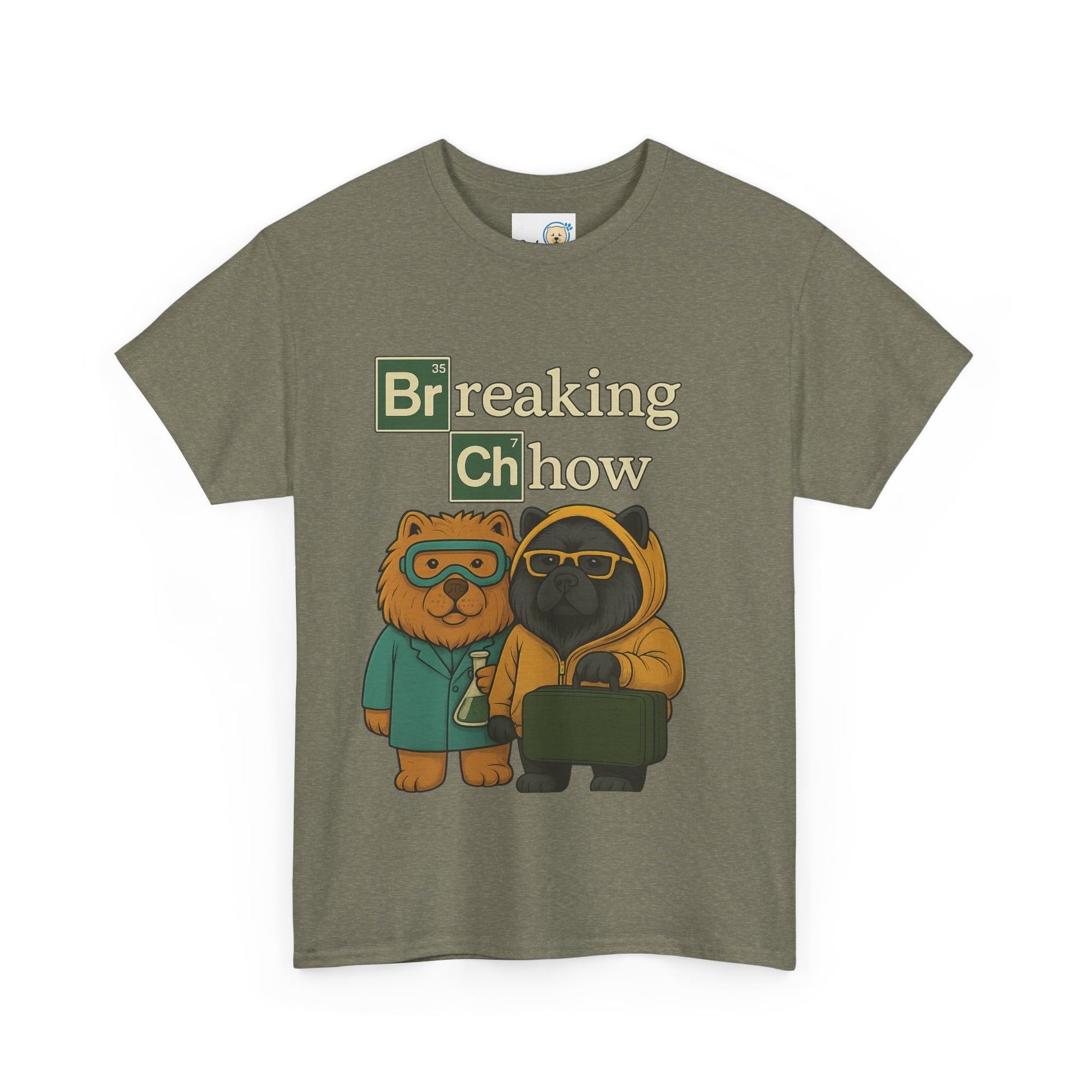 -Unisex Heavy Cotton Tee - Chows in Lab