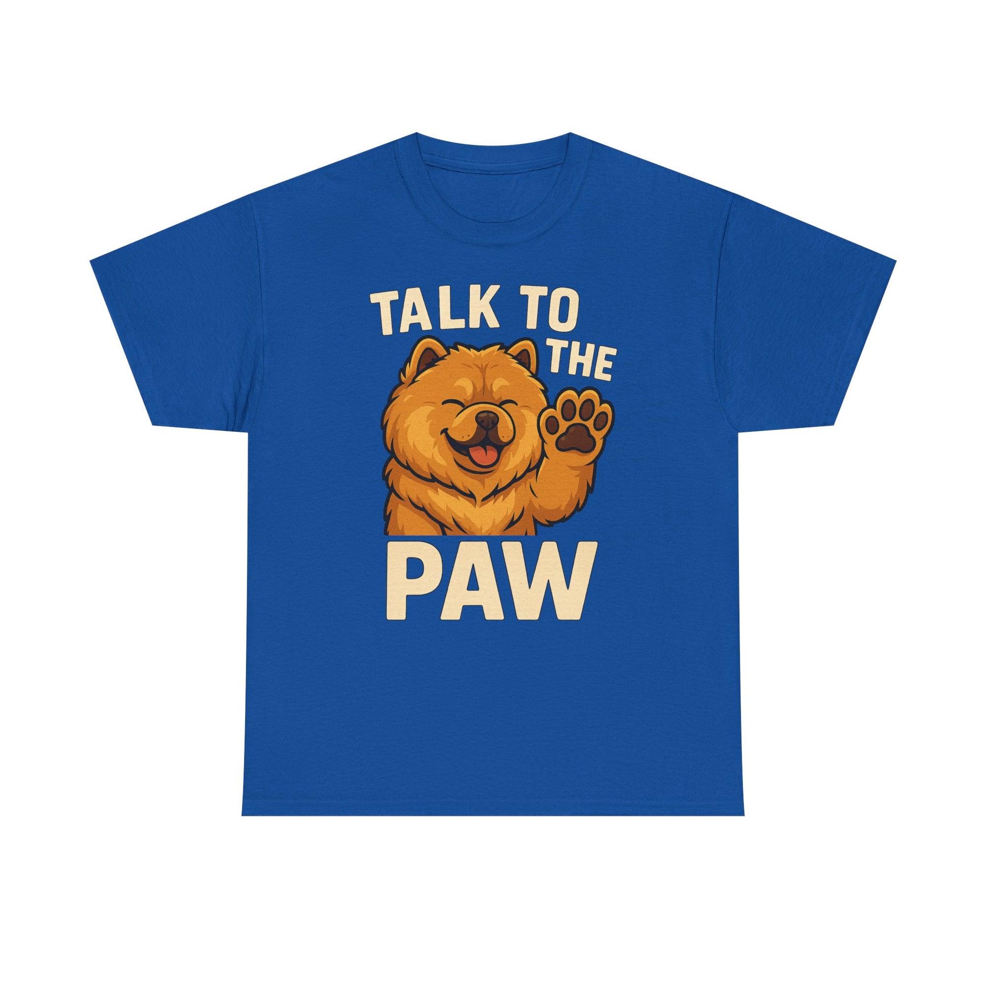 Unisex Heavy Cotton Tee - Talk To The Paw