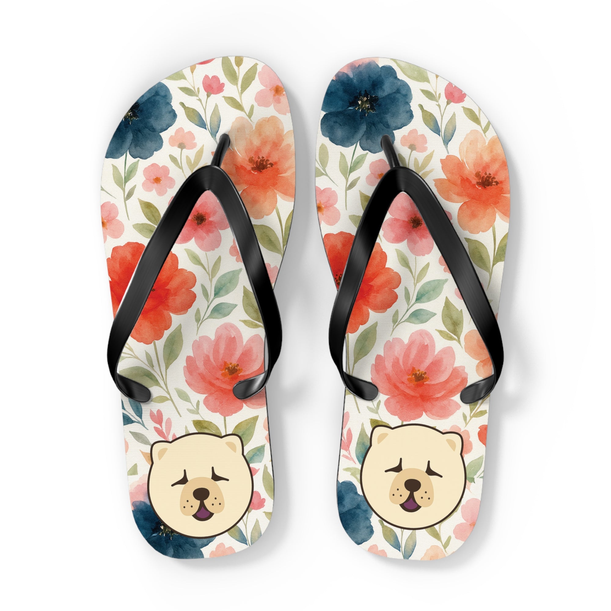 Flip Flops Flower Chow Chow