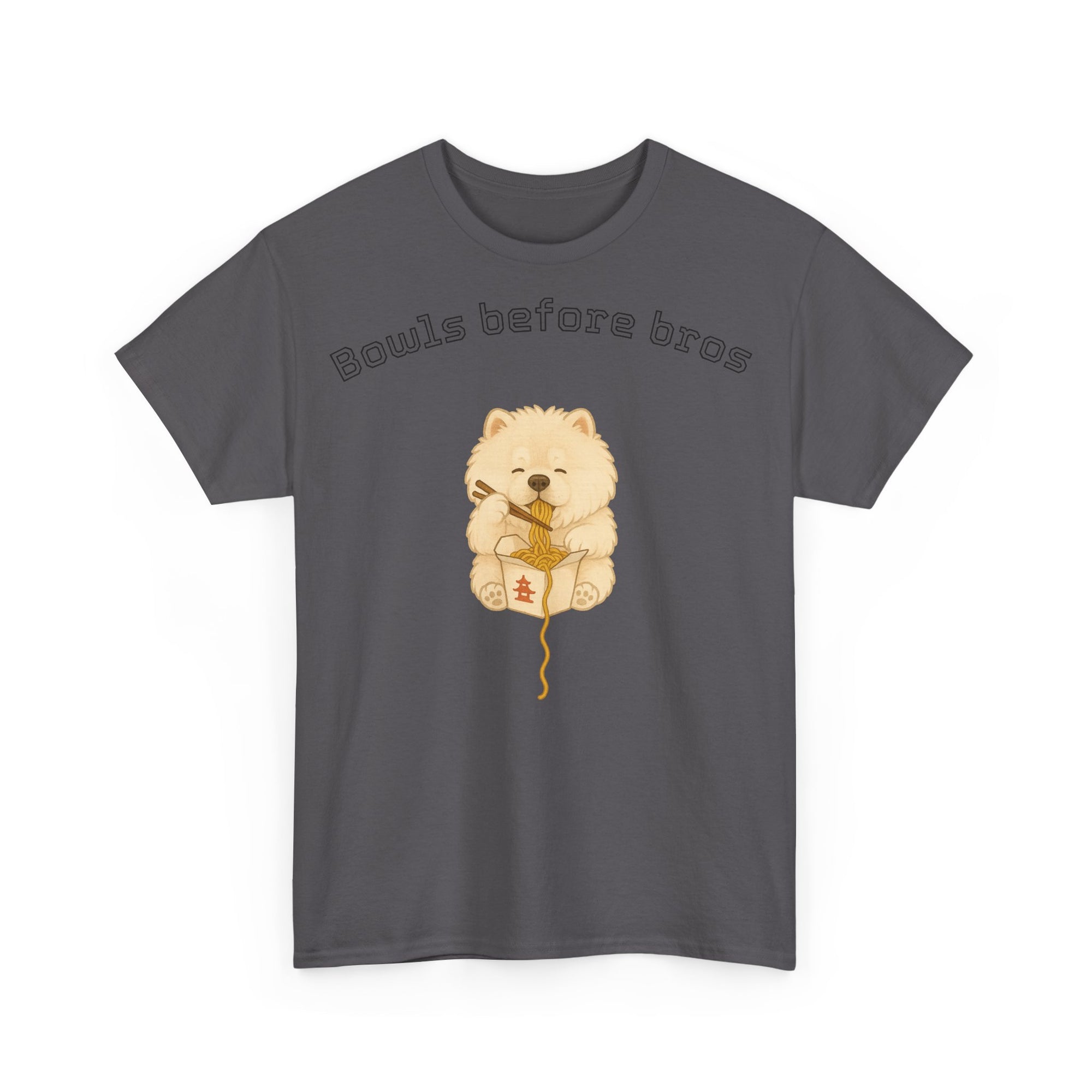 Unisex Heavy Cotton Tee - Bowls Before Bros Cream