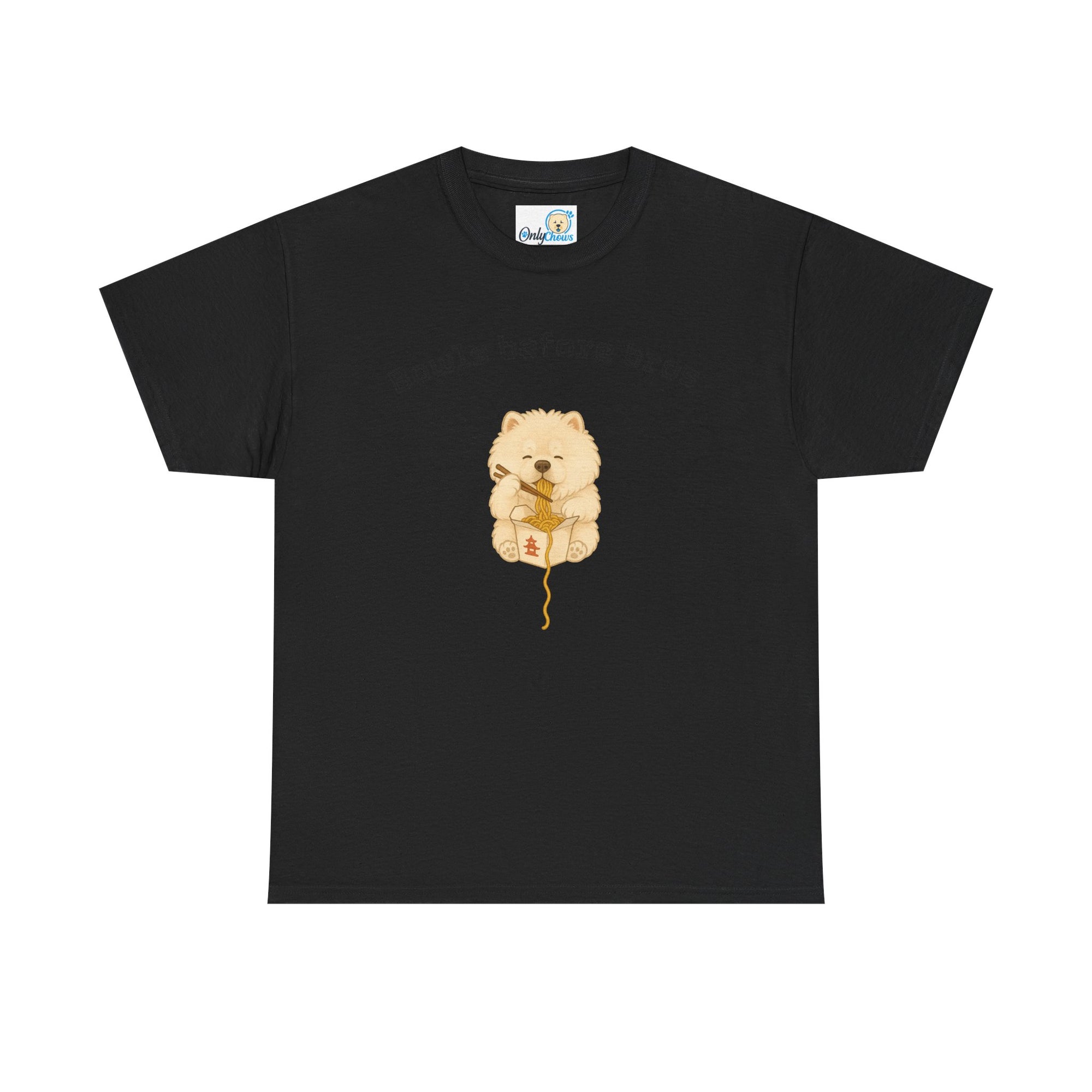 -Unisex Heavy Cotton Tee - Bowls Before Bros cream