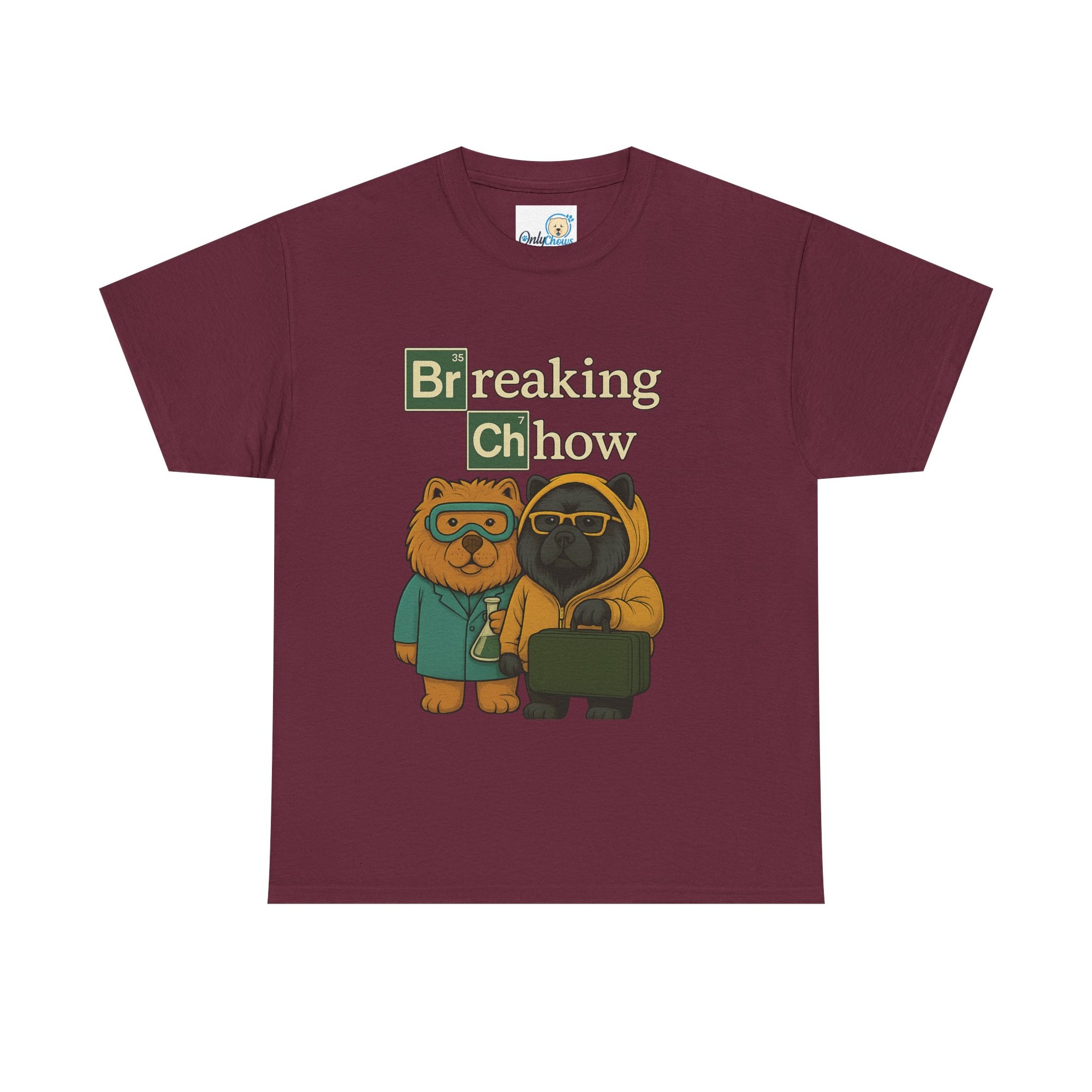 -Unisex Heavy Cotton Tee - Chows in Lab