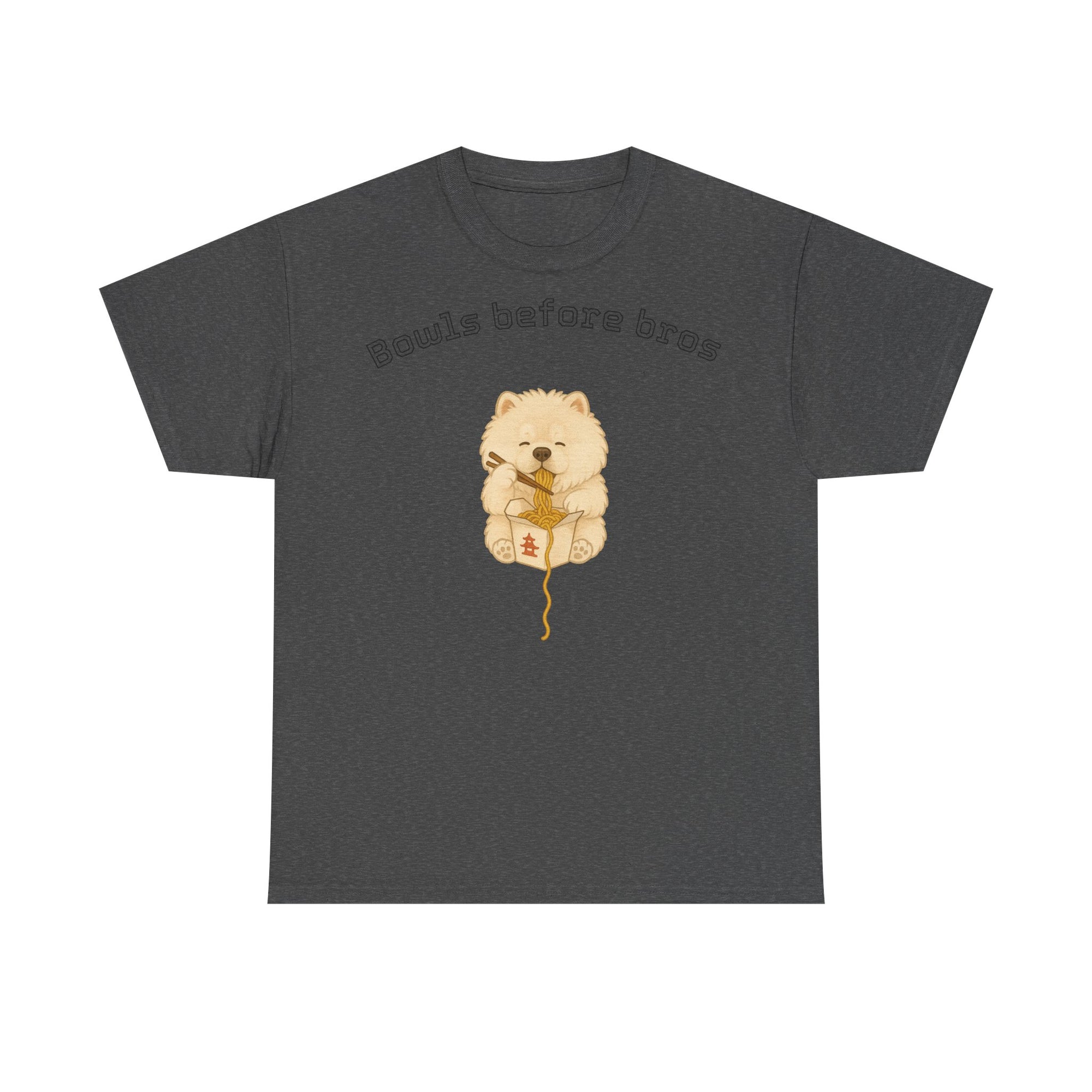 Unisex Heavy Cotton Tee - Bowls Before Bros Cream