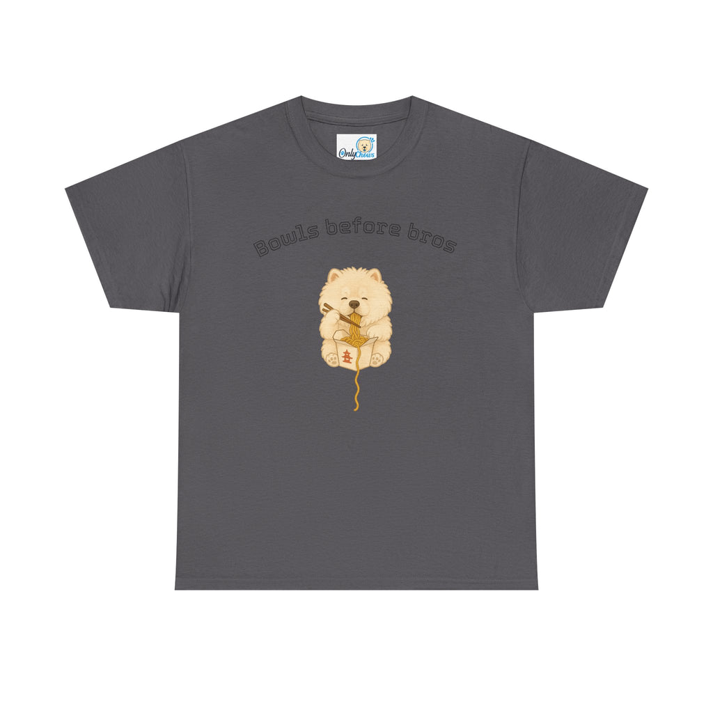 -Unisex Heavy Cotton Tee - Bowls Before Bros cream