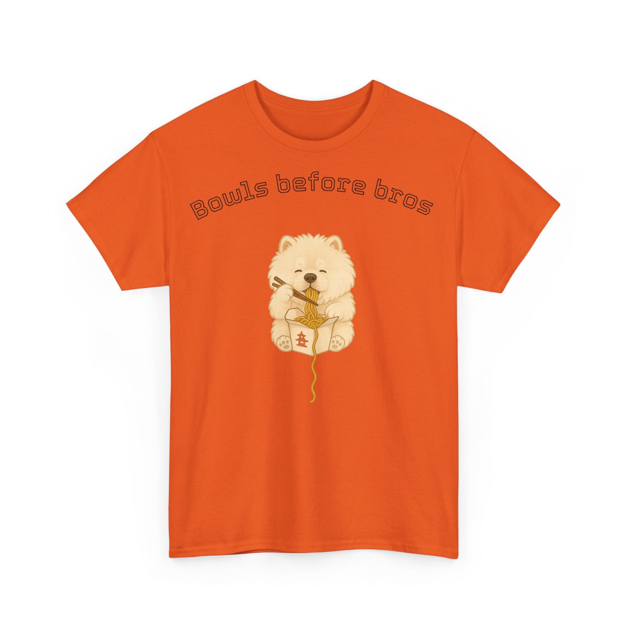 Unisex Heavy Cotton Tee - Bowls Before Bros Cream