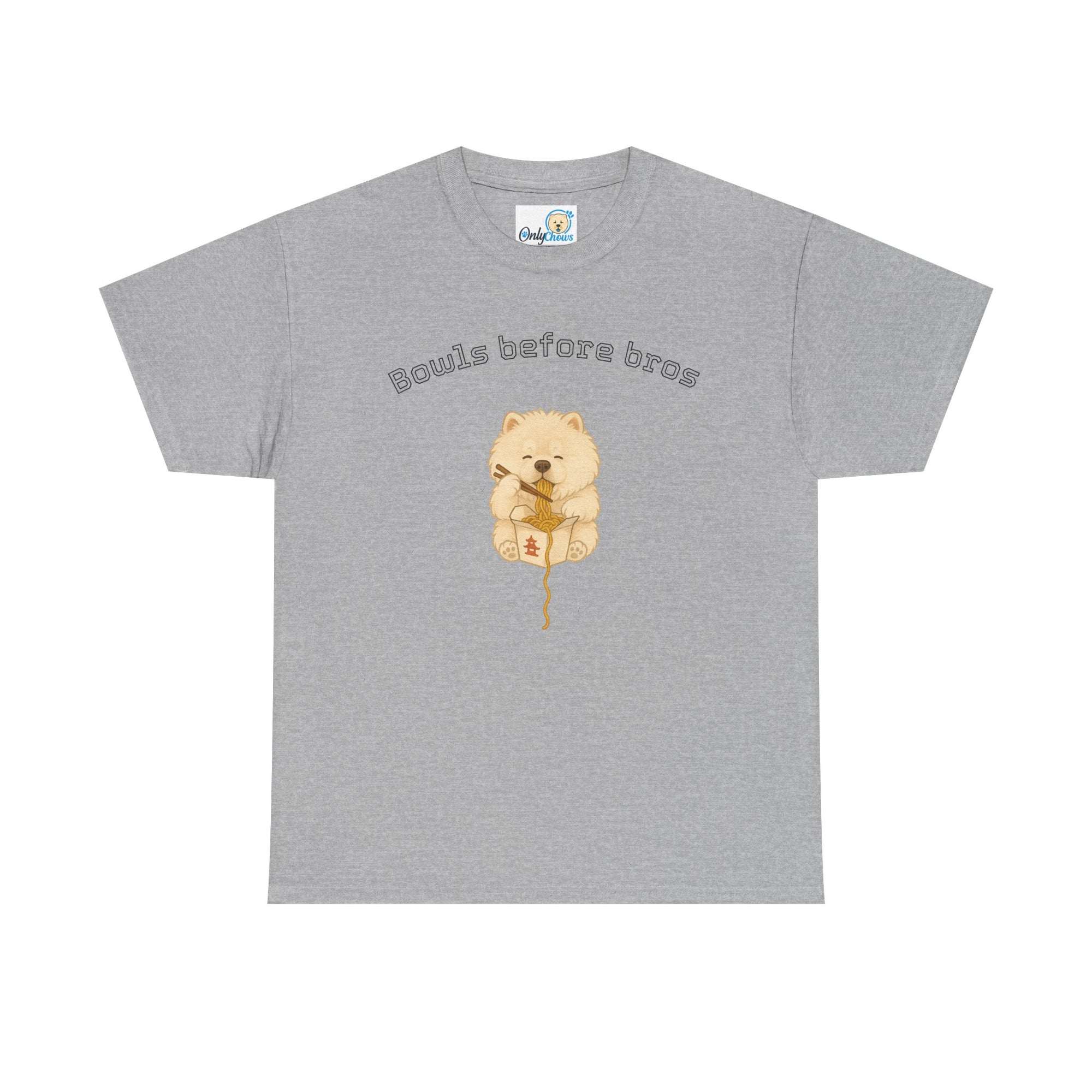 -Unisex Heavy Cotton Tee - Bowls Before Bros cream