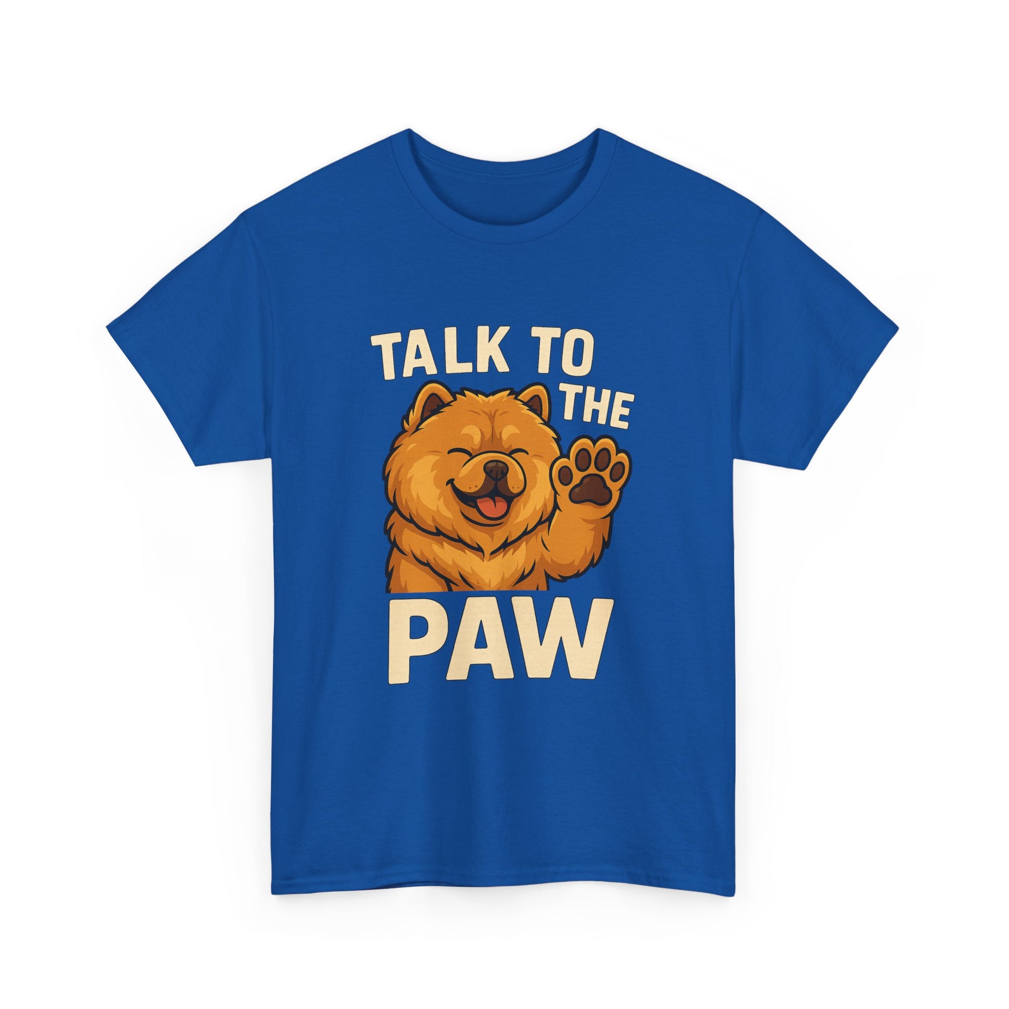 -Unisex Heavy Cotton Tee - Talk To The Paw