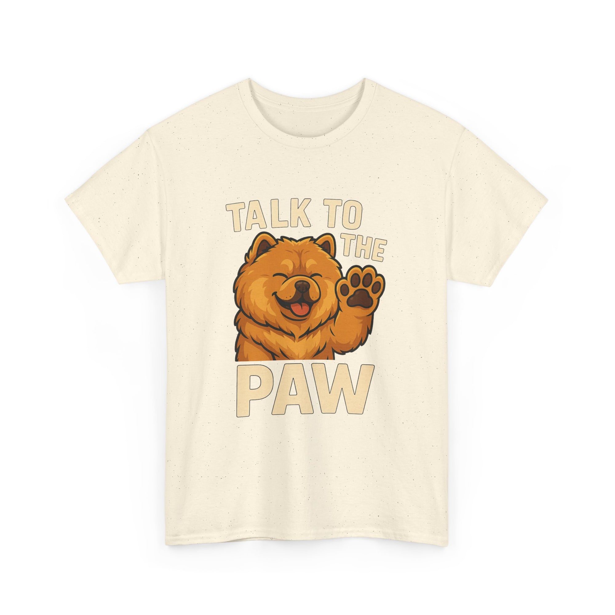 -Unisex Heavy Cotton Tee - Talk To The Paw