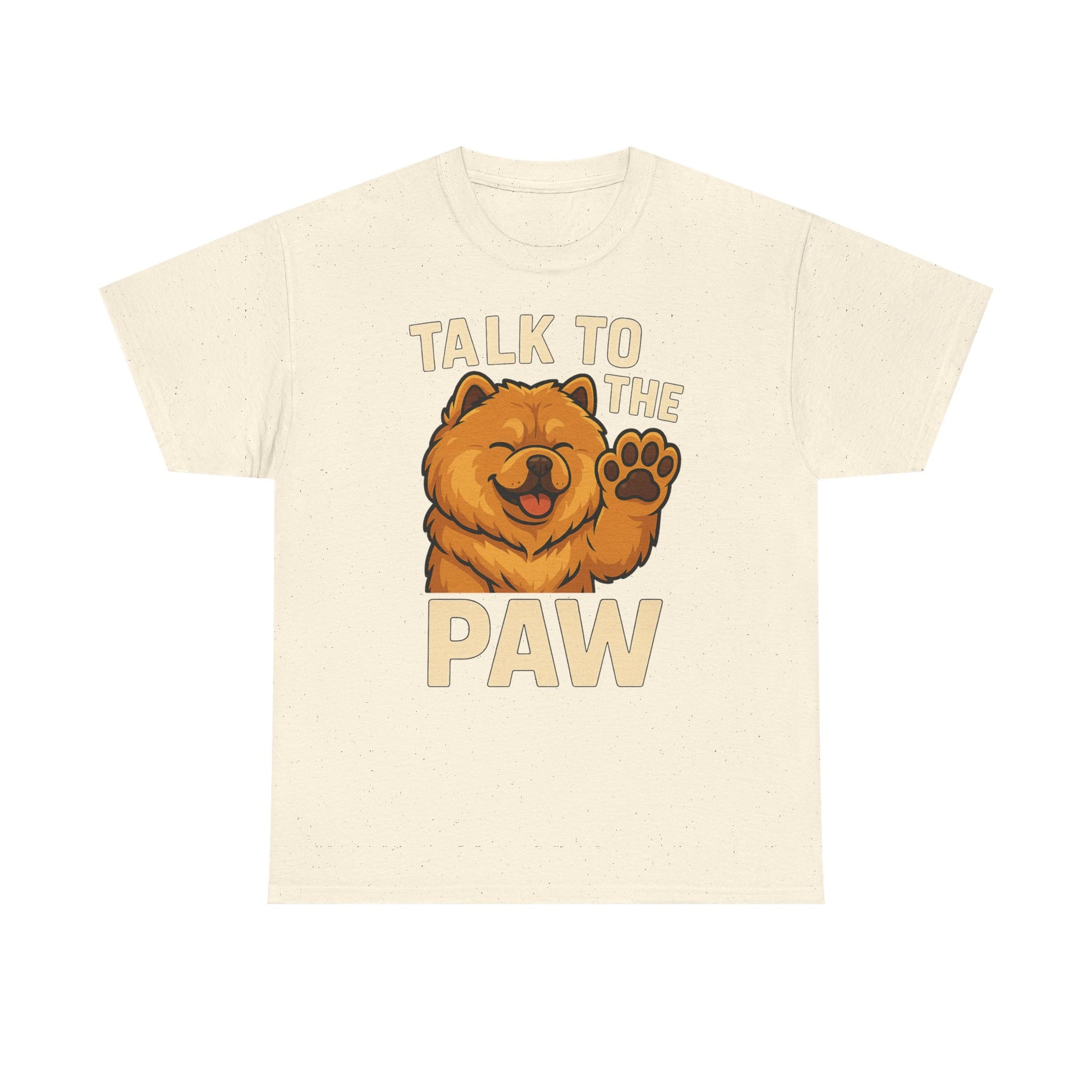 Unisex Heavy Cotton Tee - Talk To The Paw