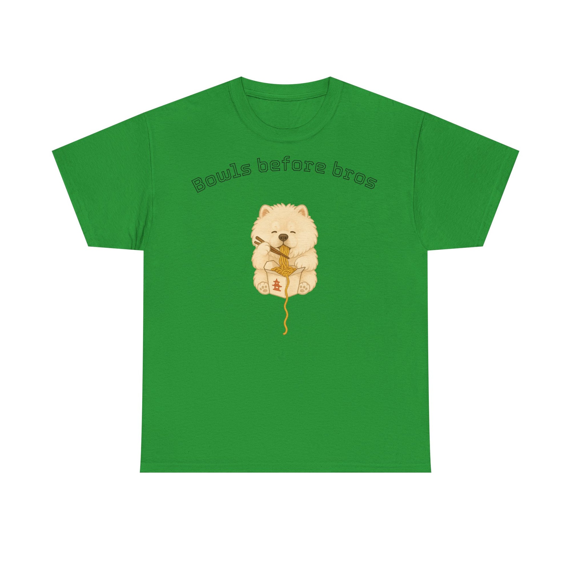 Unisex Heavy Cotton Tee - Bowls Before Bros Cream