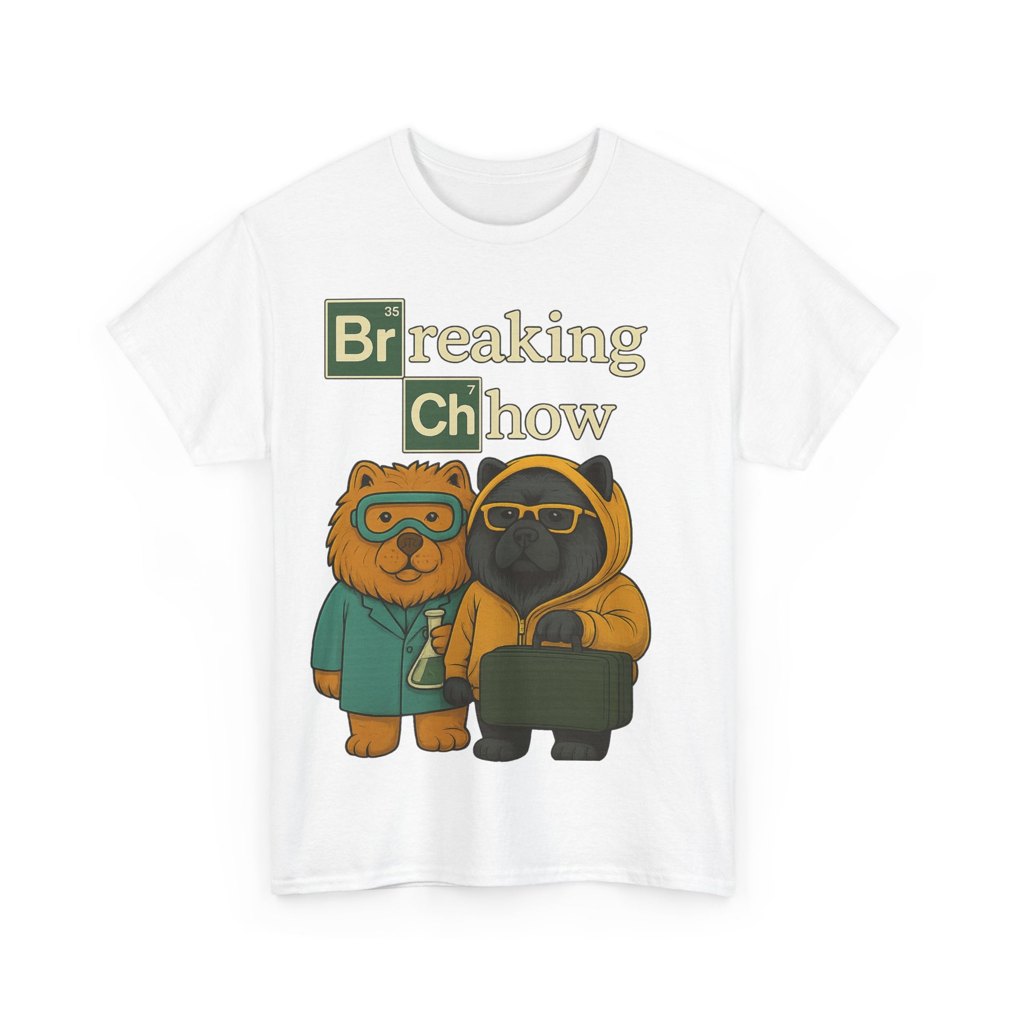 Unisex Heavy Cotton Tee - Chows in Lab