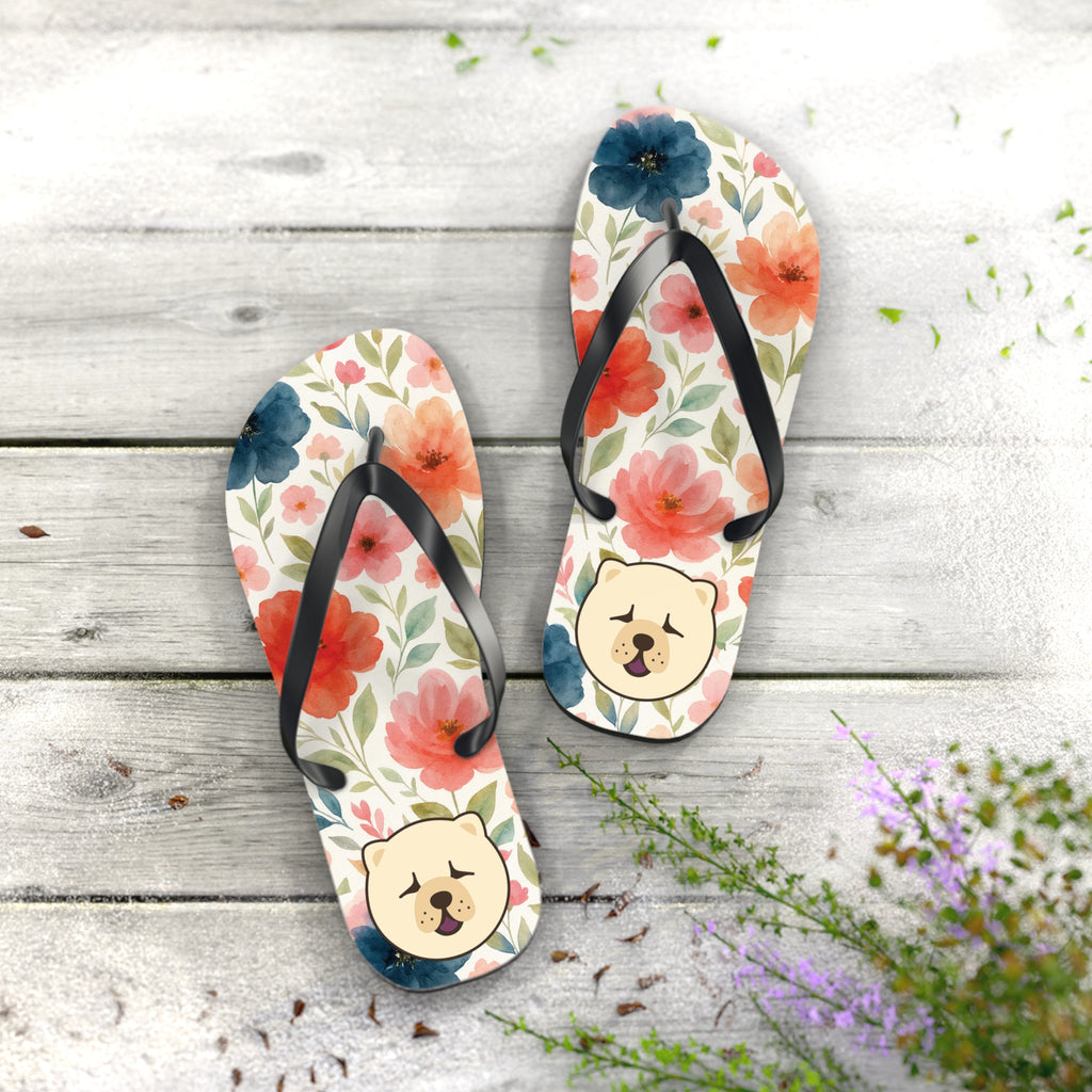 Flip Flops Flower Chow Chow