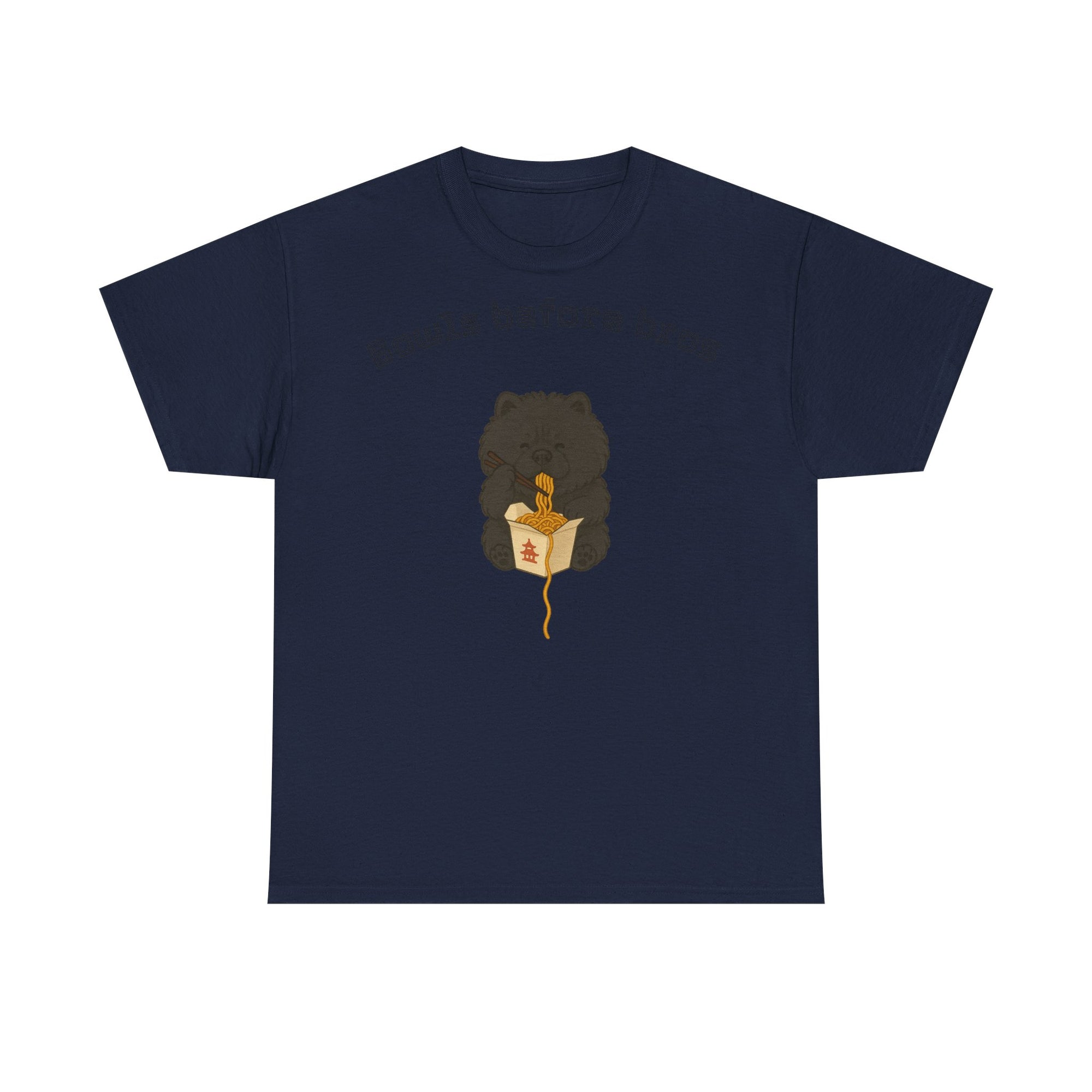 Unisex Heavy Cotton Tee - Bowls Before Bros Black