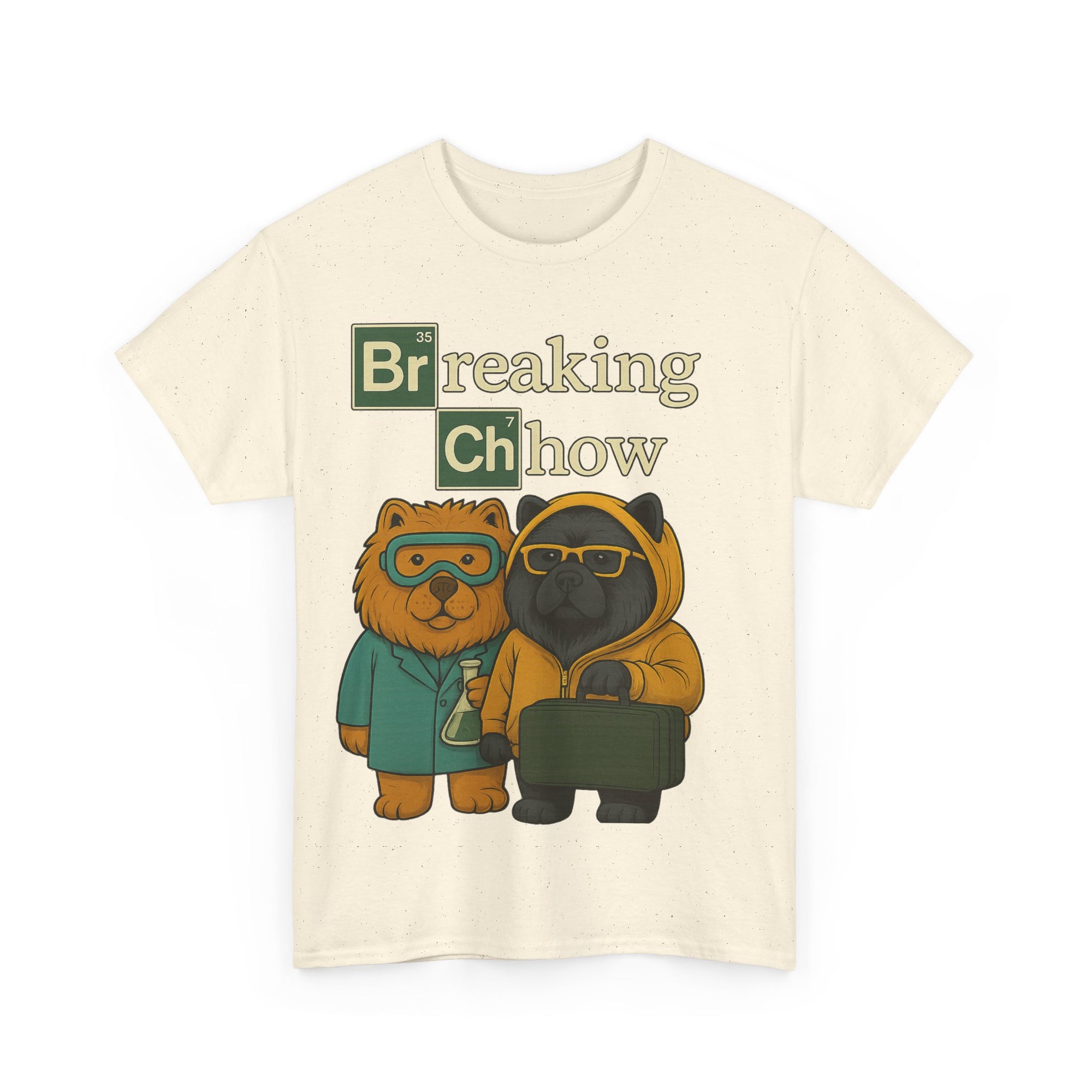 Unisex Heavy Cotton Tee - Chows in Lab