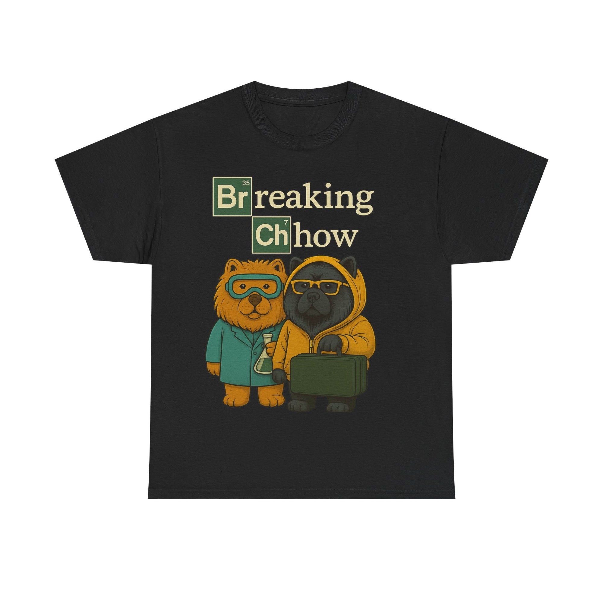Unisex Heavy Cotton Tee - Chows in Lab