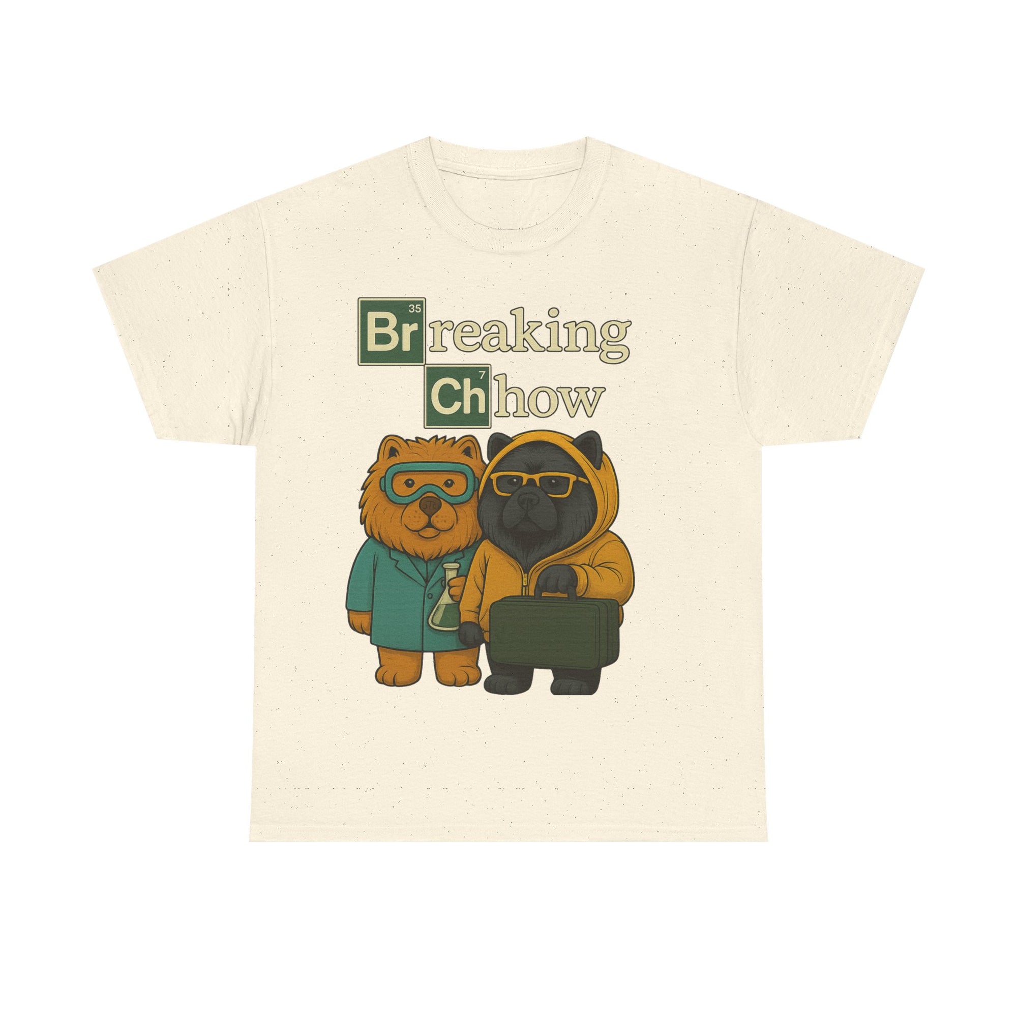 Unisex Heavy Cotton Tee - Chows in Lab