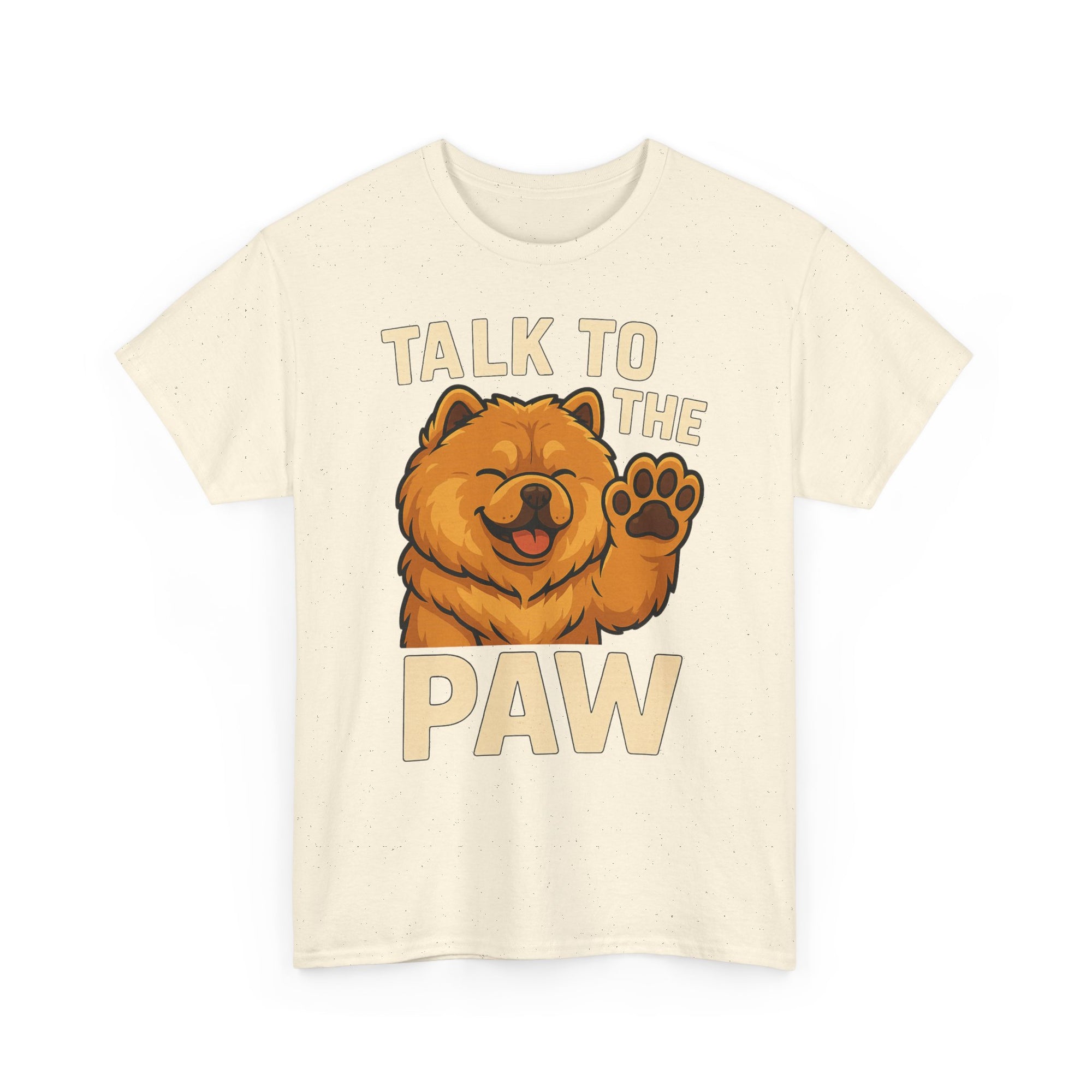 Unisex Heavy Cotton Tee - Talk To The Paw
