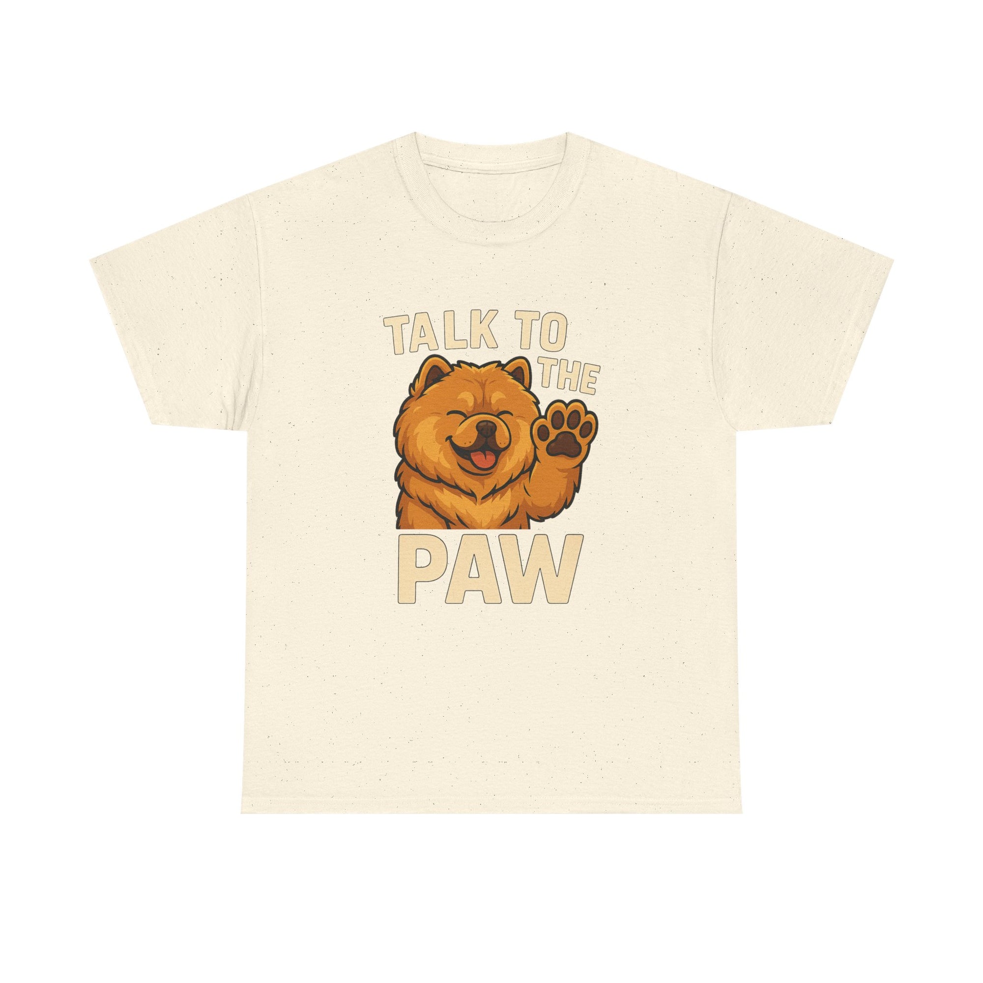 -Unisex Heavy Cotton Tee - Talk To The Paw