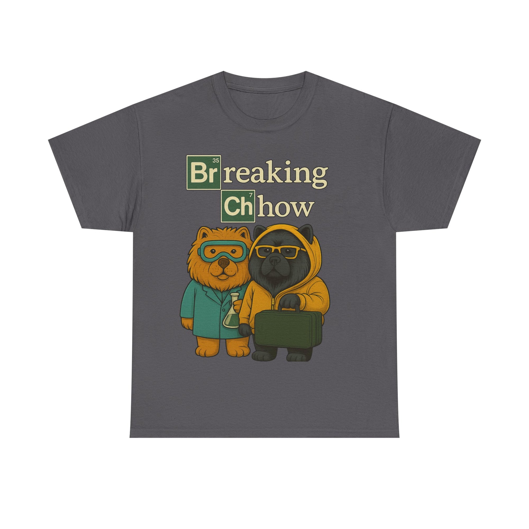 Unisex Heavy Cotton Tee - Chows in Lab
