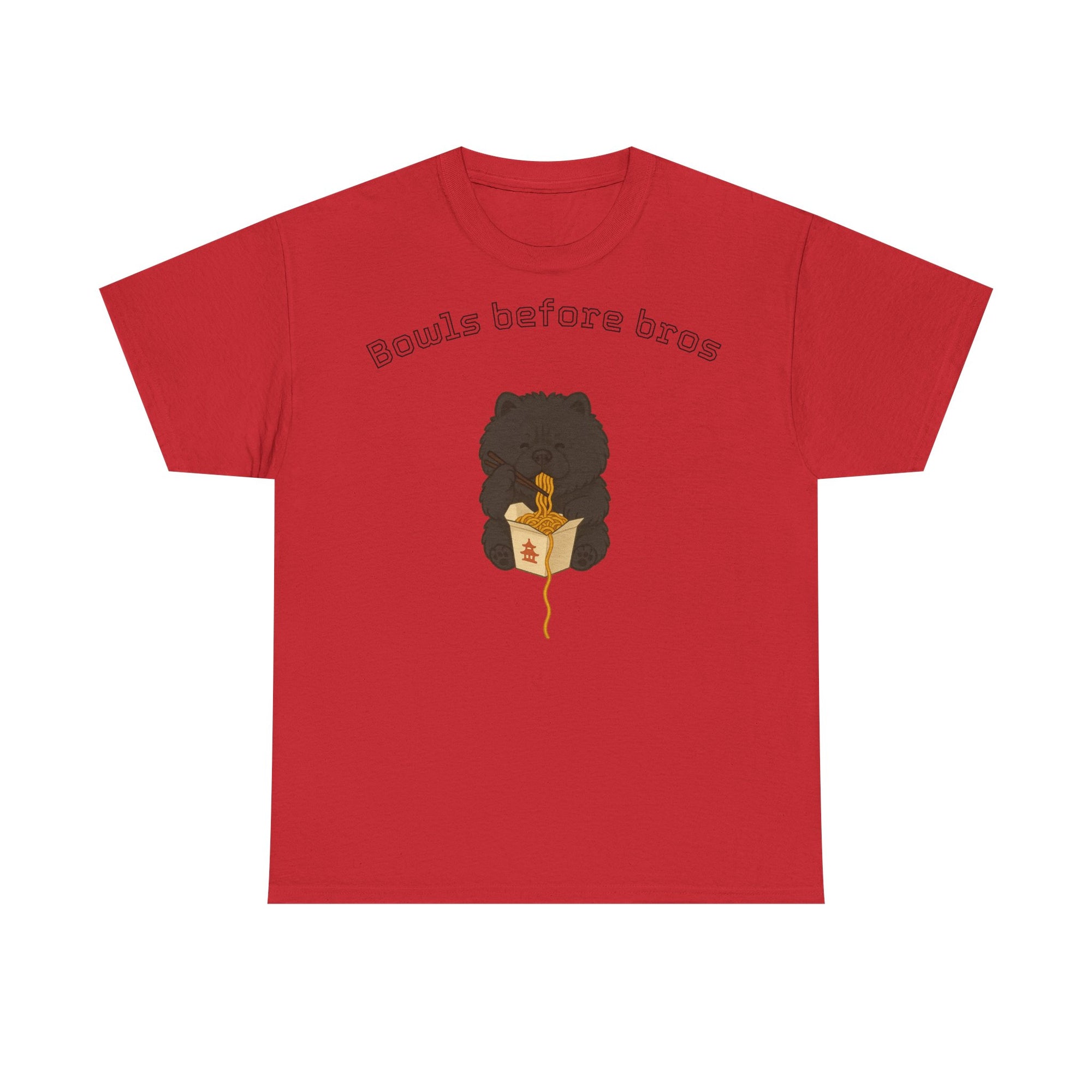 Unisex Heavy Cotton Tee - Bowls Before Bros Black