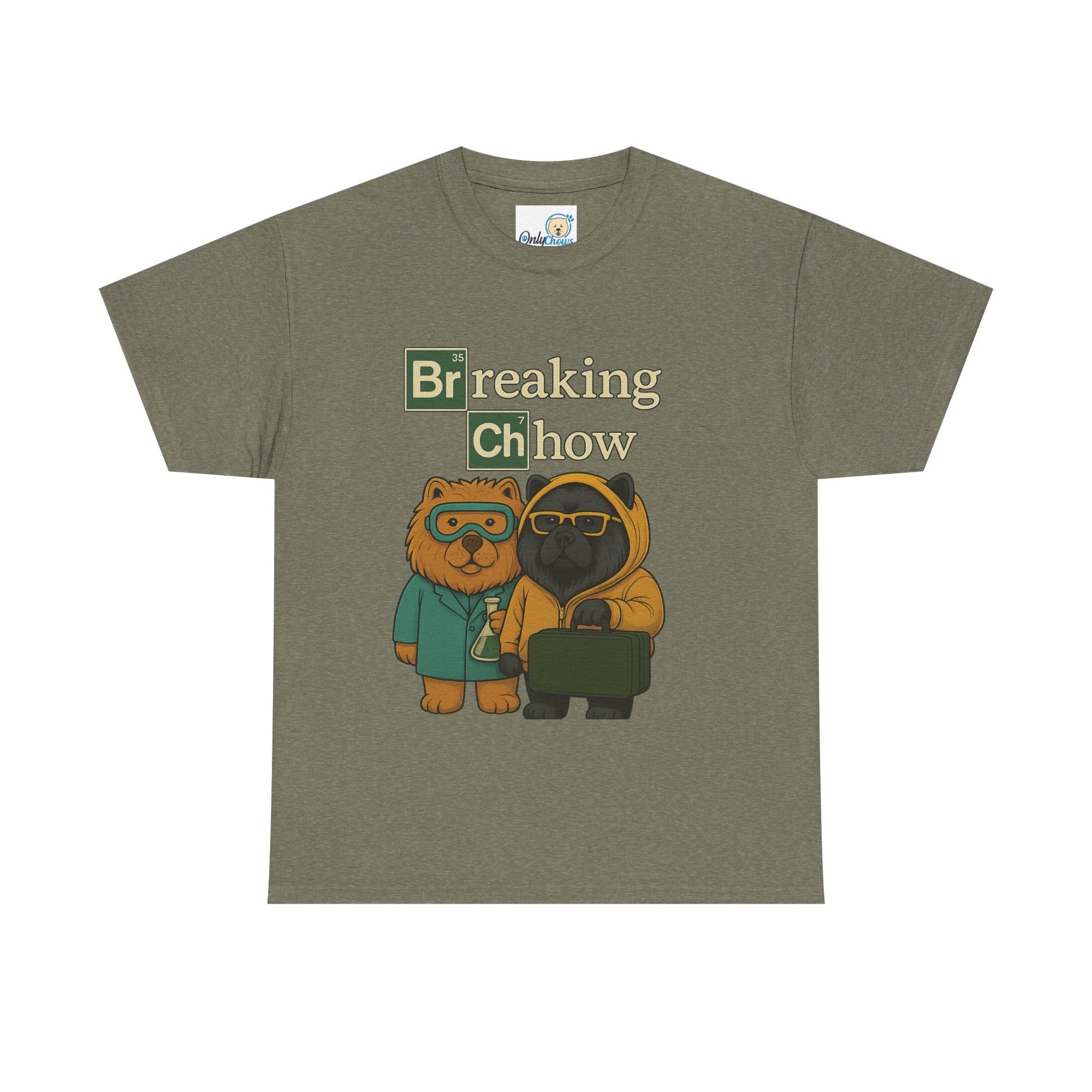 -Unisex Heavy Cotton Tee - Chows in Lab