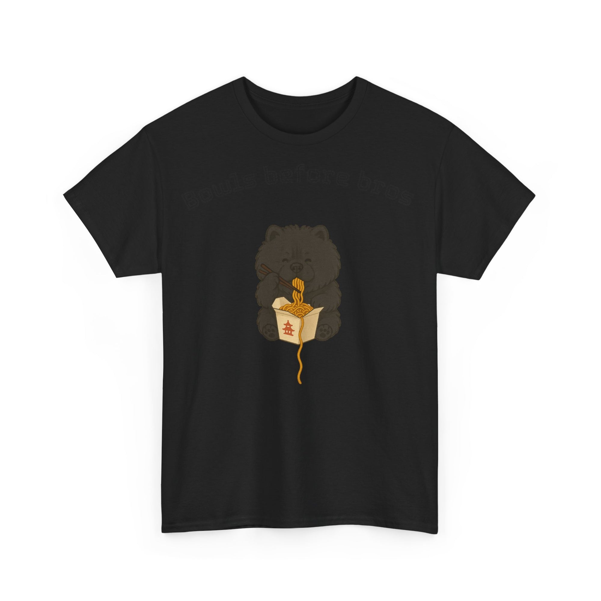 Unisex Heavy Cotton Tee - Bowls Before Bros Black