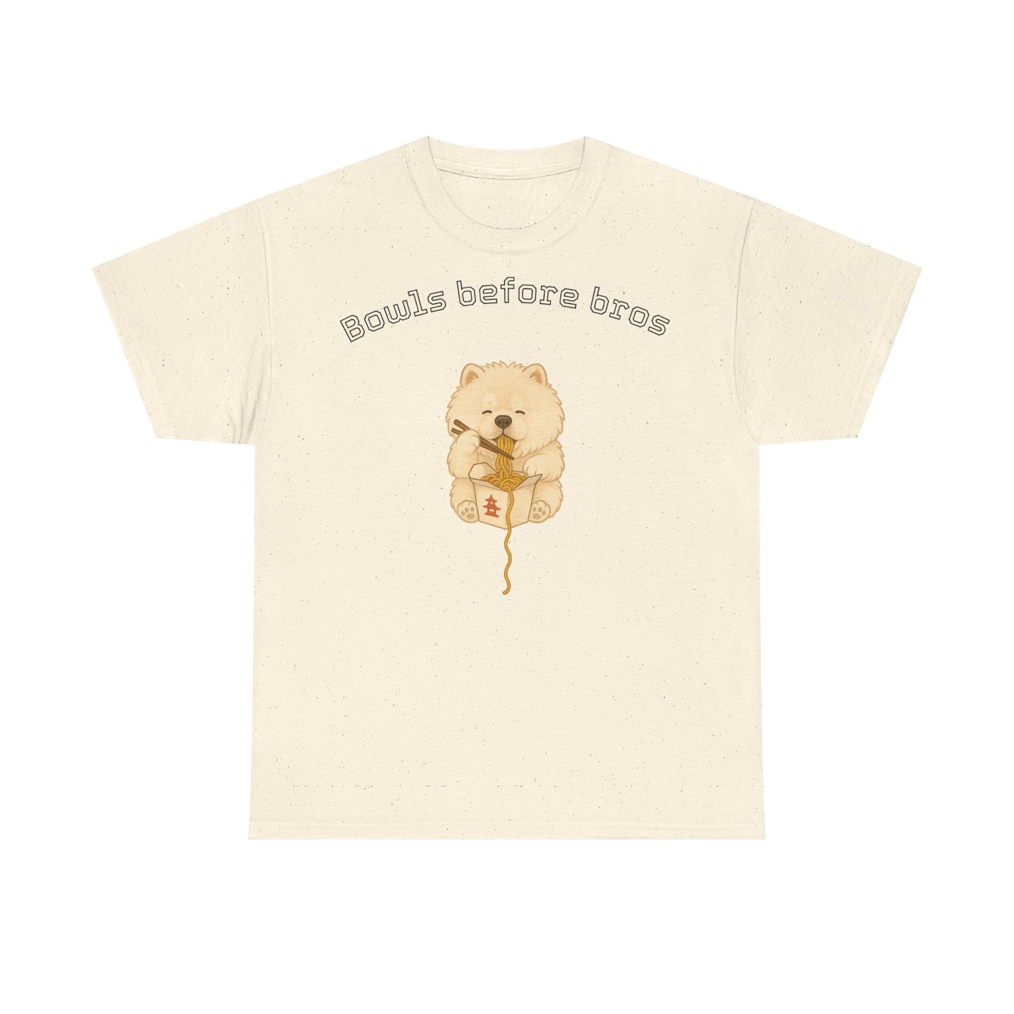 Unisex Heavy Cotton Tee - Bowls Before Bros Cream