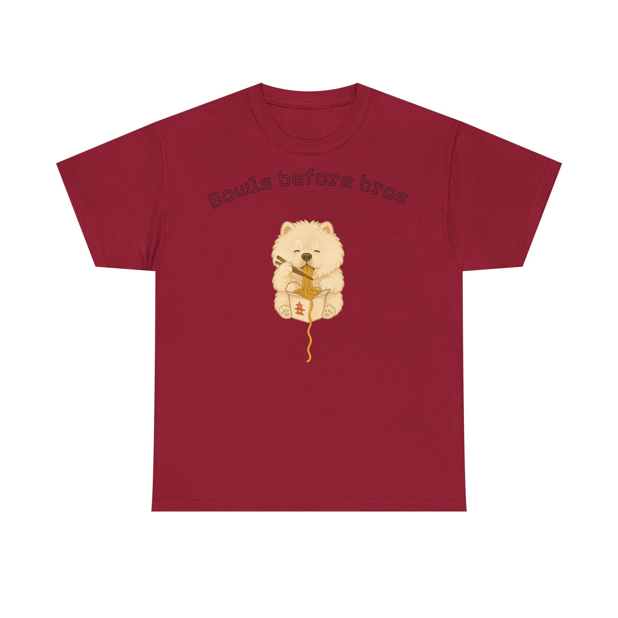 Unisex Heavy Cotton Tee - Bowls Before Bros Cream