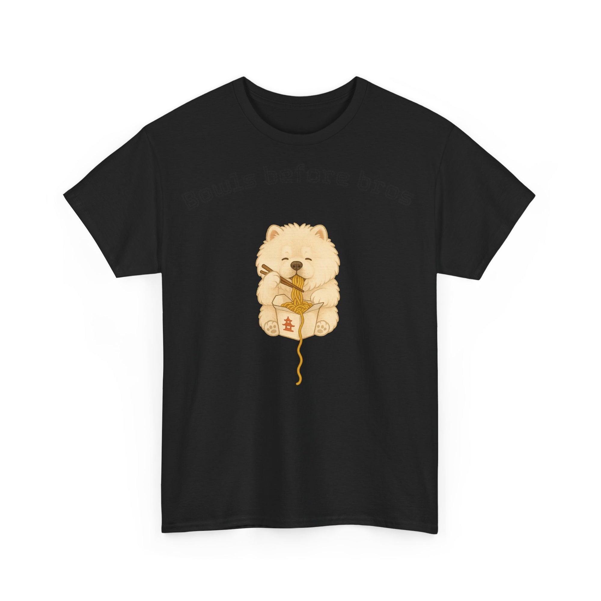 Unisex Heavy Cotton Tee - Bowls Before Bros Cream