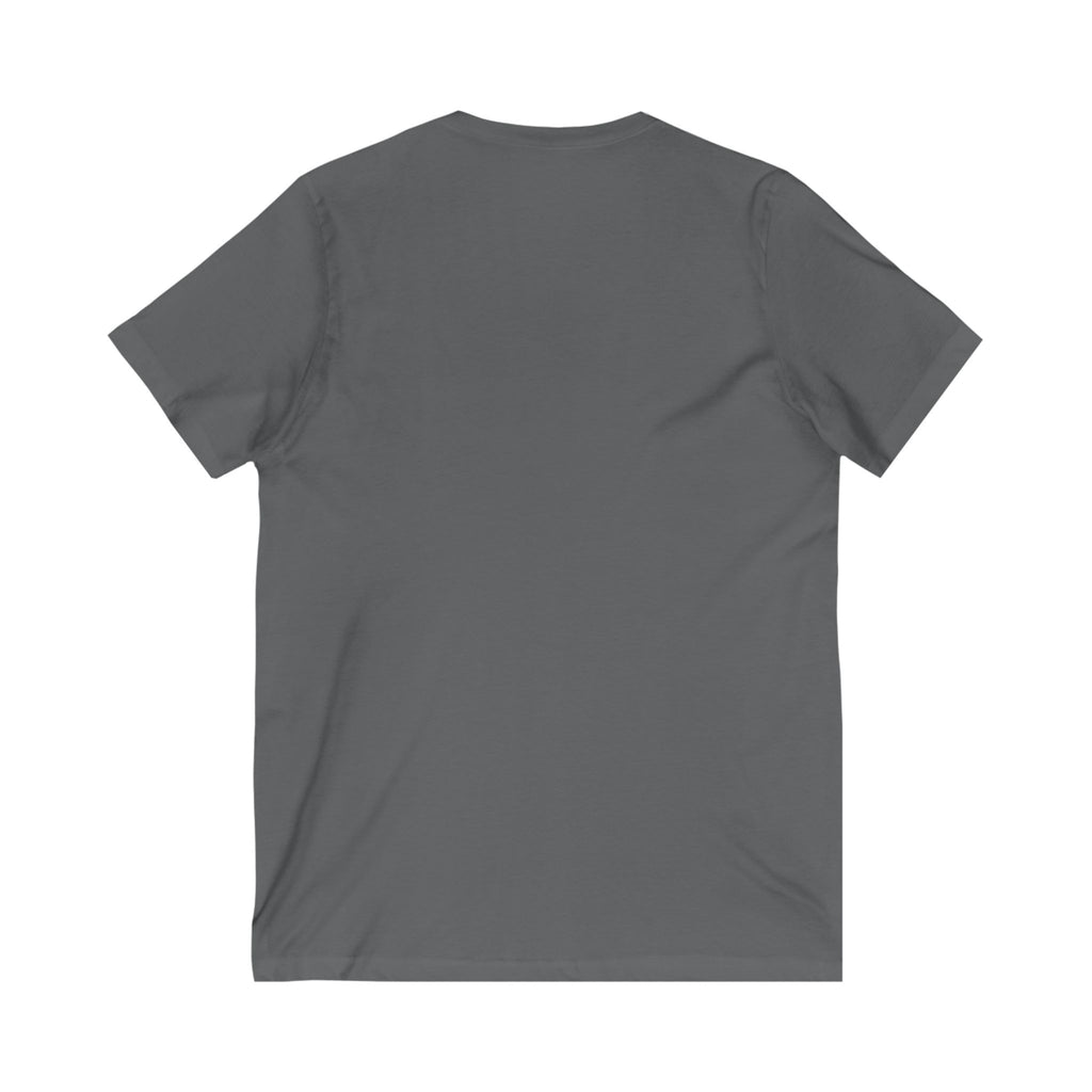 Unisex Jersey Short Sleeve V-Neck Tee bobba red pup