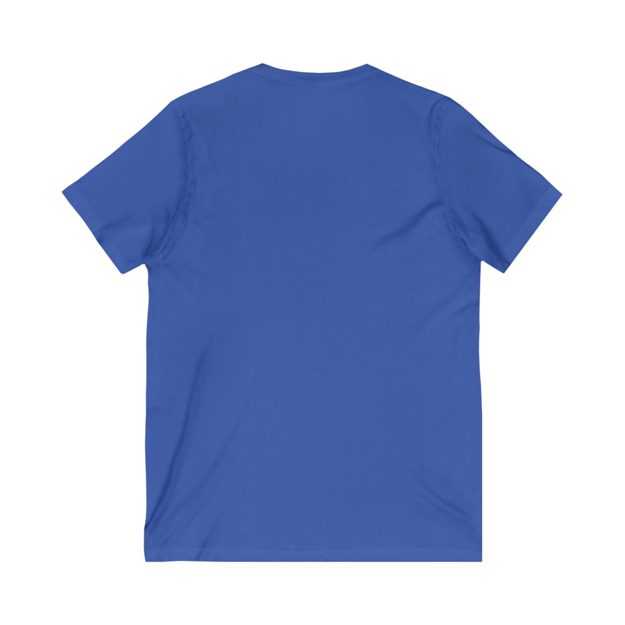 Unisex Jersey Short Sleeve V-Neck Tee bobba red pup