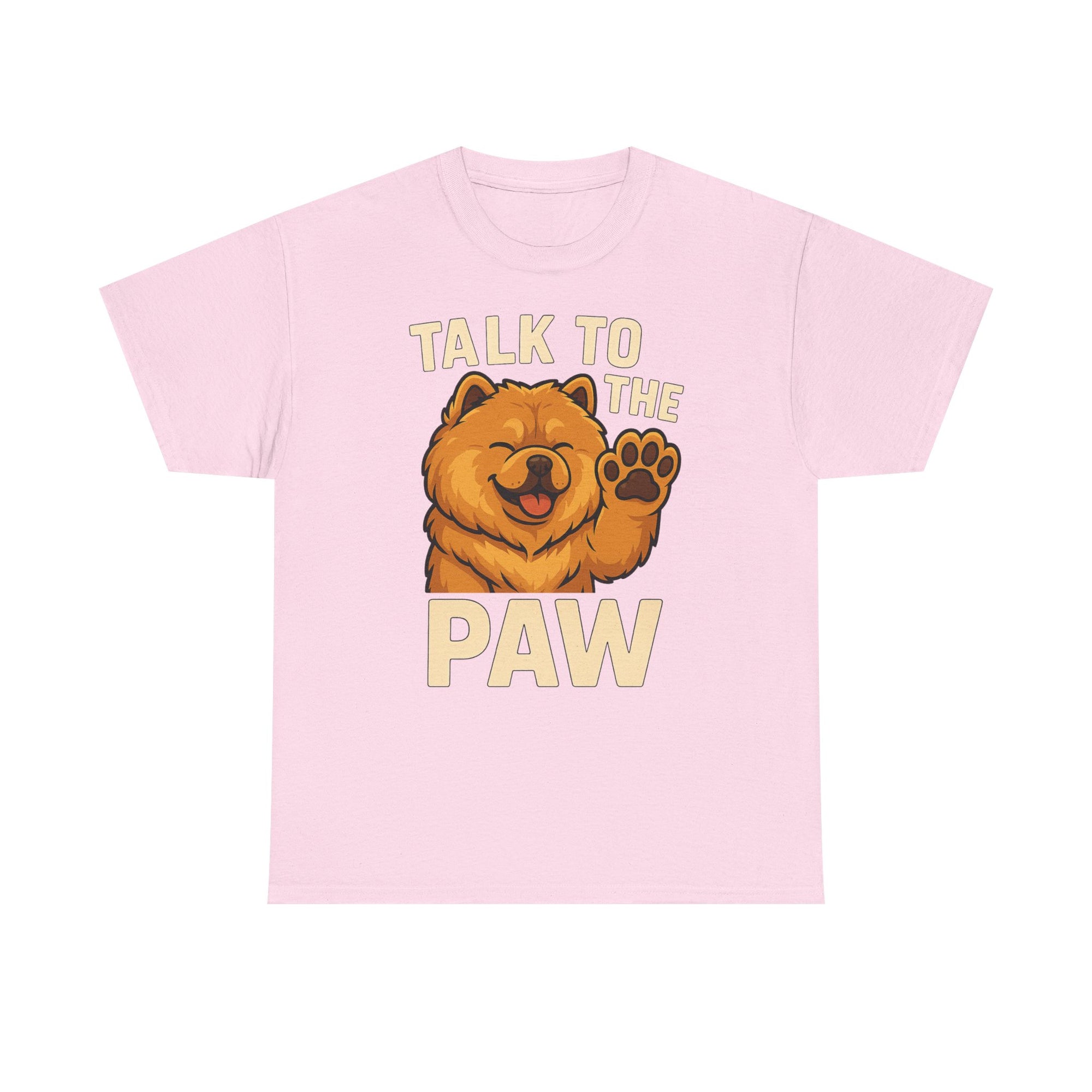 Unisex Heavy Cotton Tee - Talk To The Paw