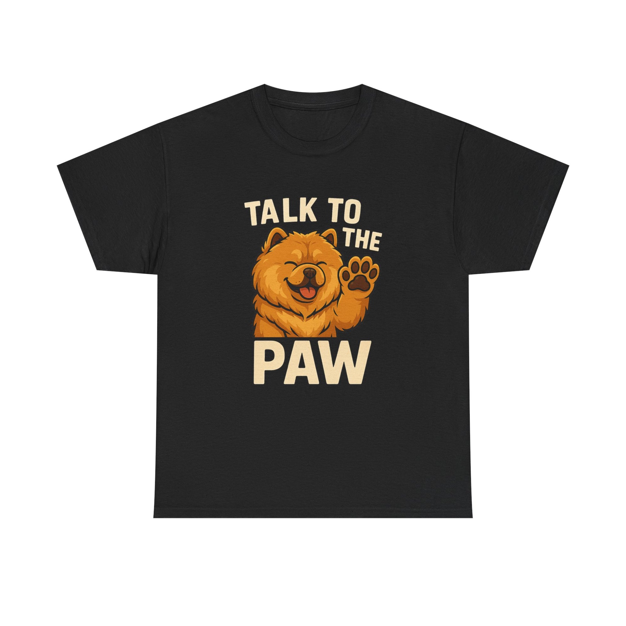 -Unisex Heavy Cotton Tee - Talk To The Paw