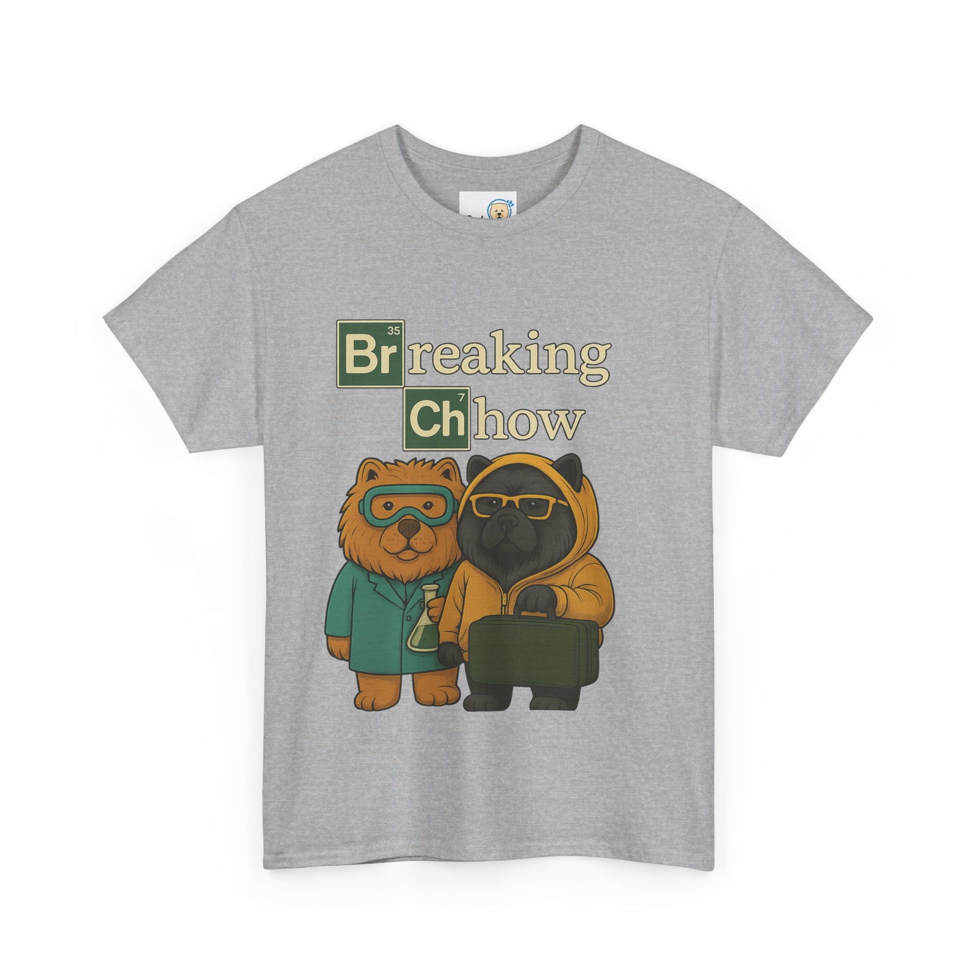 -Unisex Heavy Cotton Tee - Chows in Lab